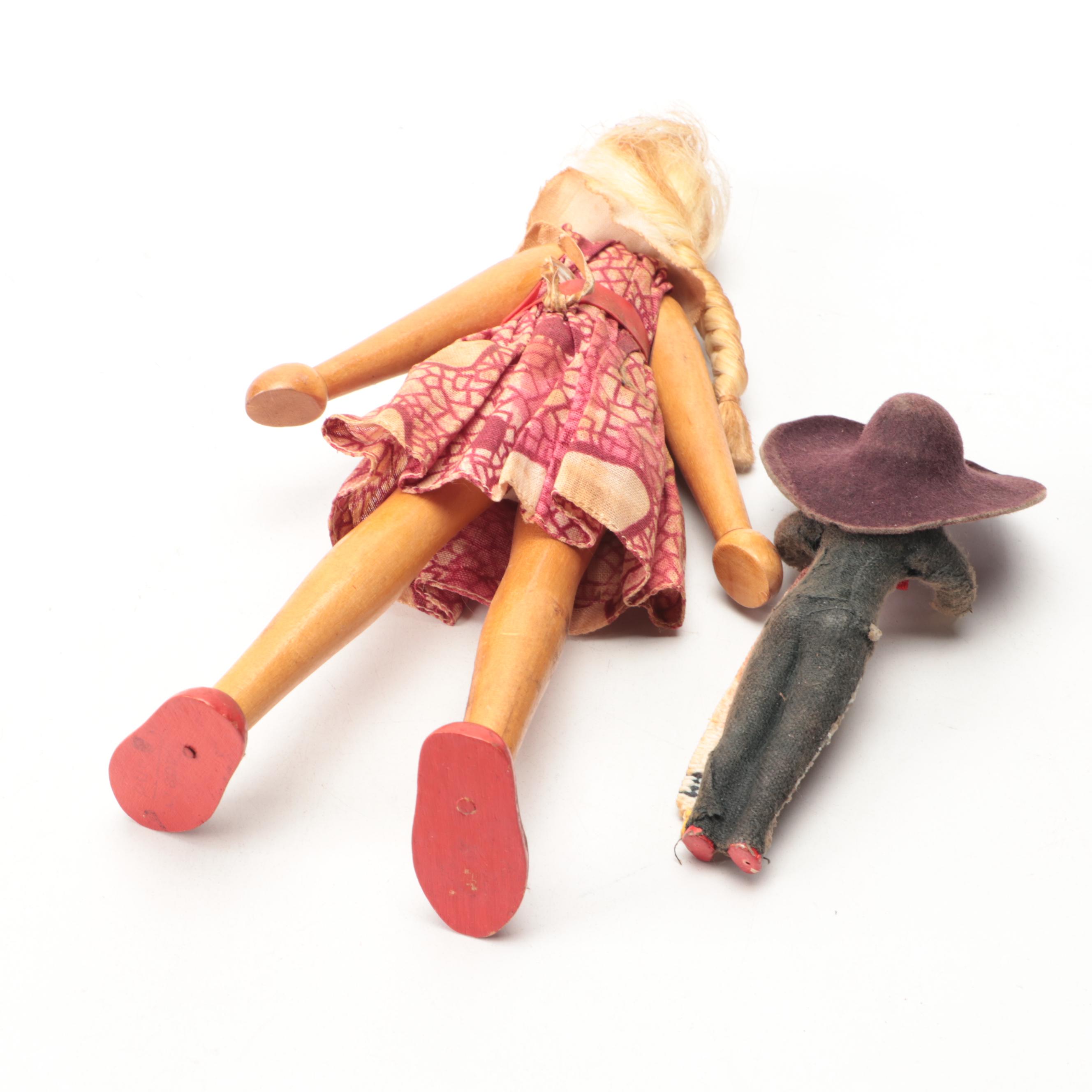 Glass Kaleidoscopes with Film Slides, Wooden Puzzle, Dolls and More