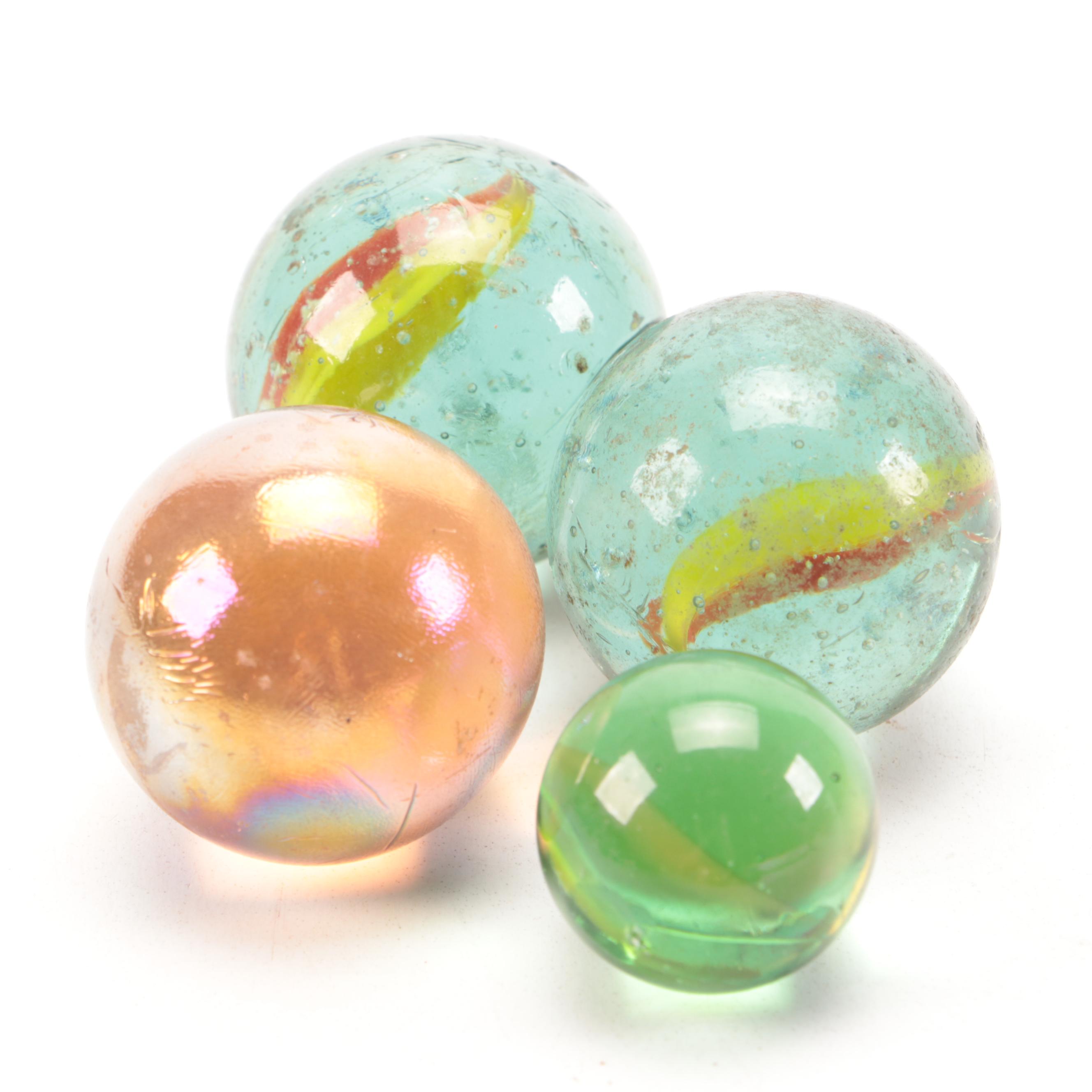 Glass Kaleidoscopes with Film Slides, Wooden Puzzle, Dolls and More