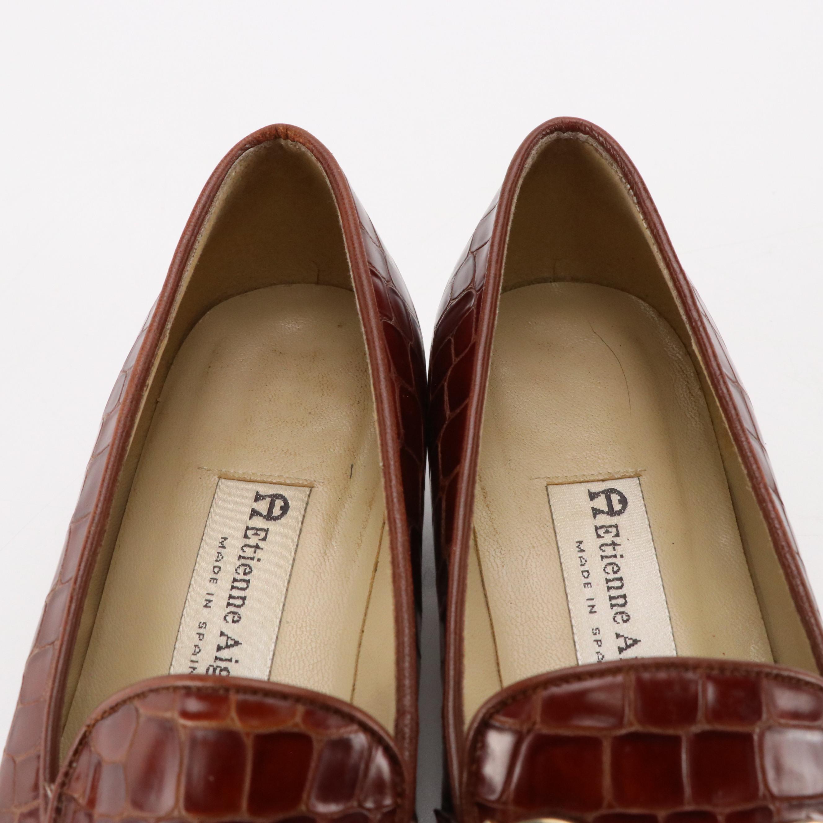 Loafers, Flats and Low-Heeled Shoes Featuring Cole Haan and Etienne Aigner