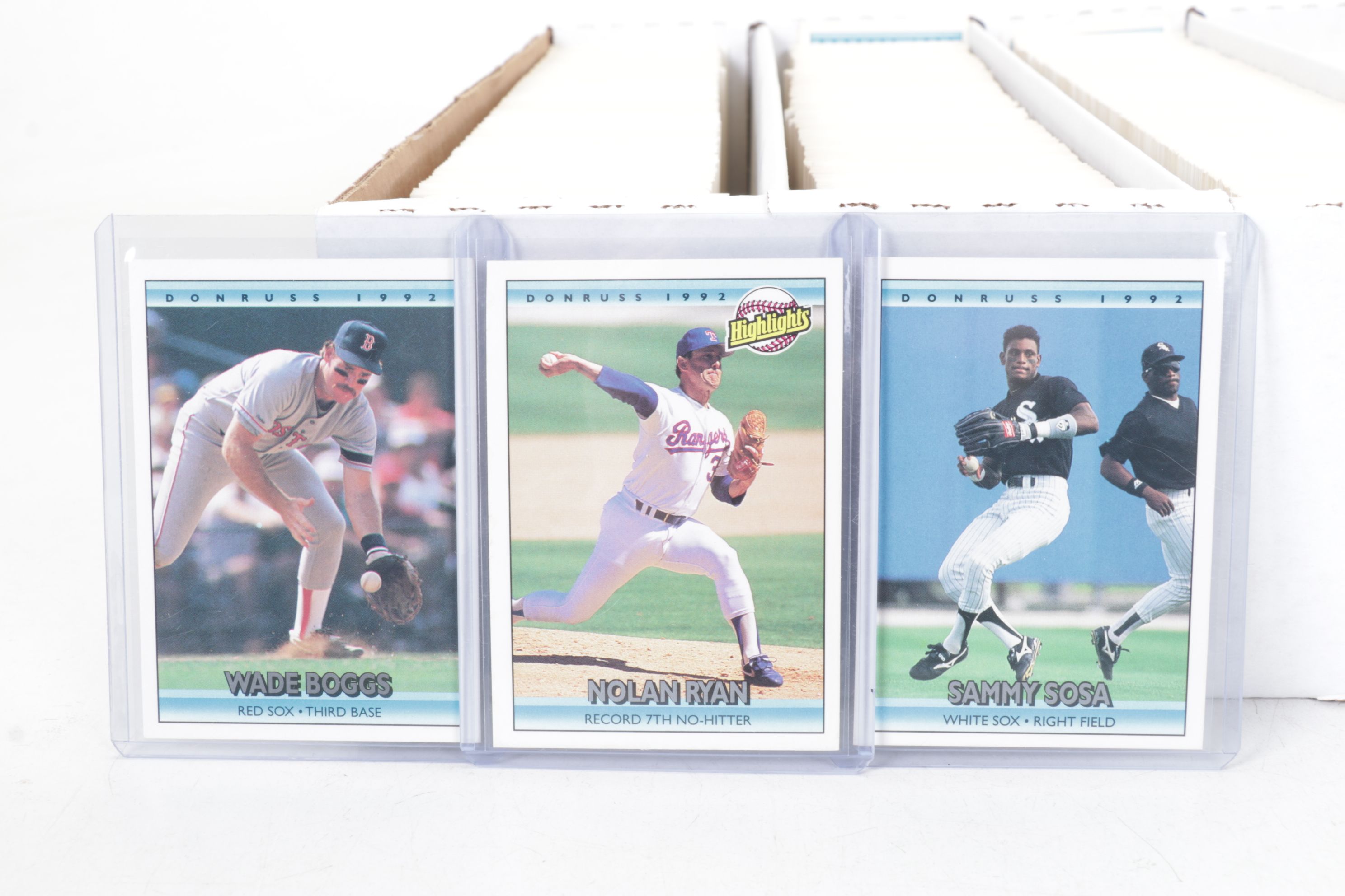 3,200 Mint Condition 1992 Donruss Cello Box Case Baseball Cards