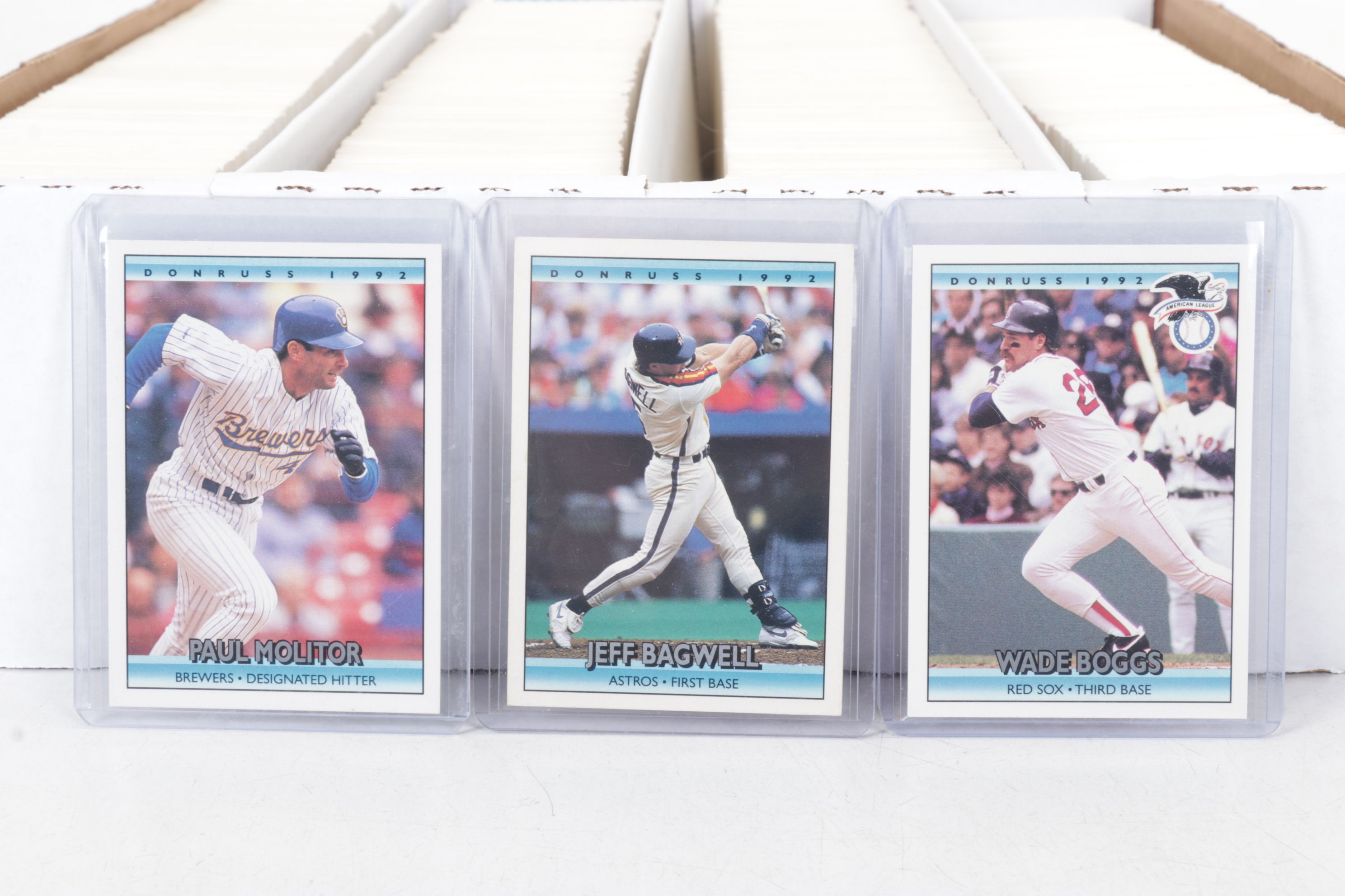 3,200 Mint Condition 1992 Donruss Cello Box Case Baseball Cards