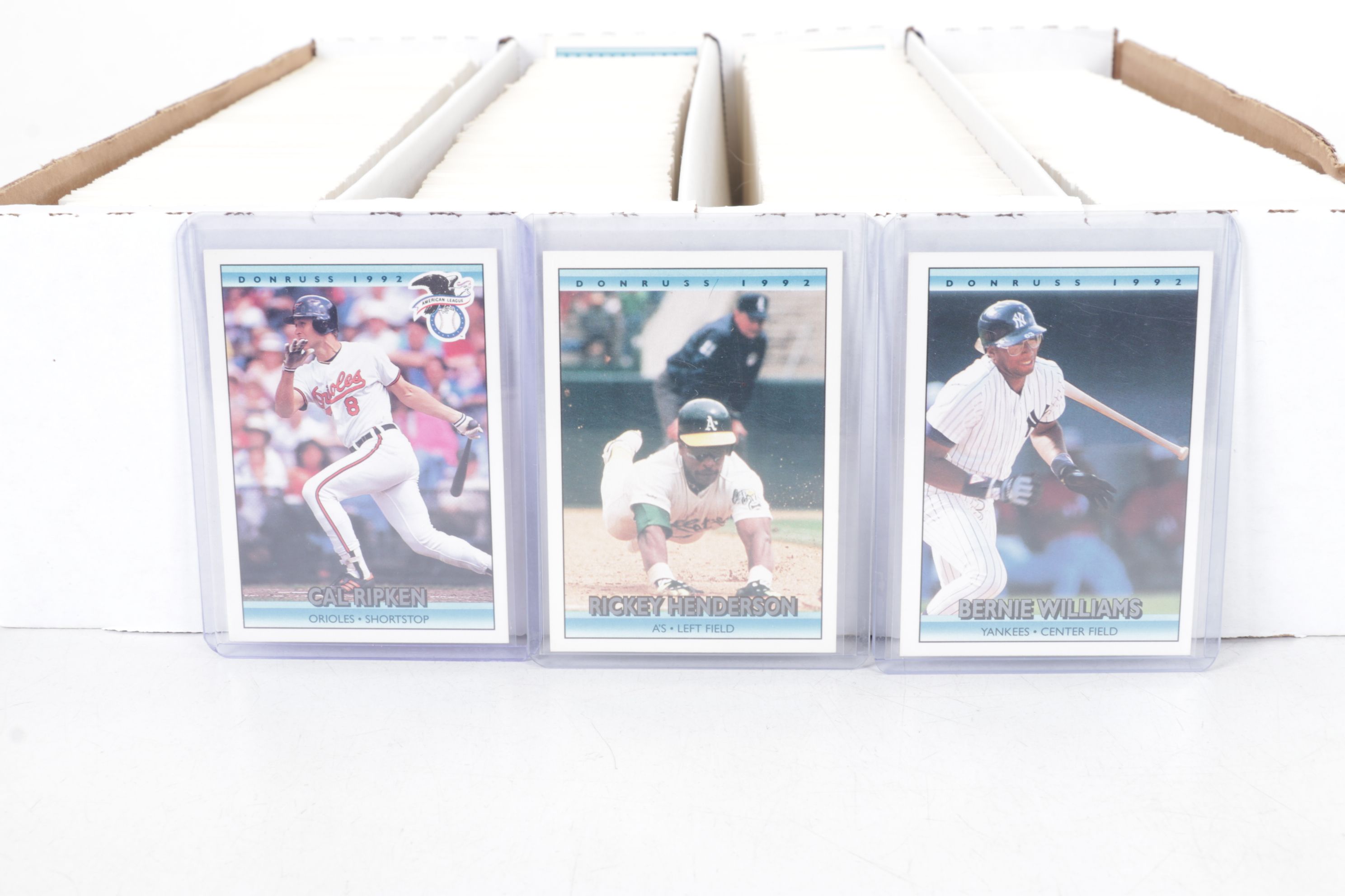 3,200 Mint Condition 1992 Donruss Cello Box Case Baseball Cards