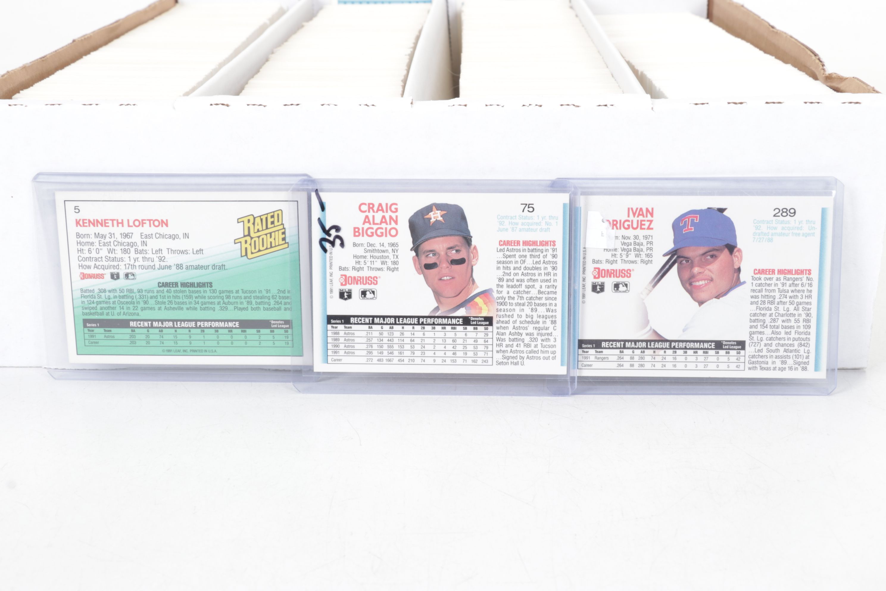 3,200 Mint Condition 1992 Donruss Cello Box Case Baseball Cards