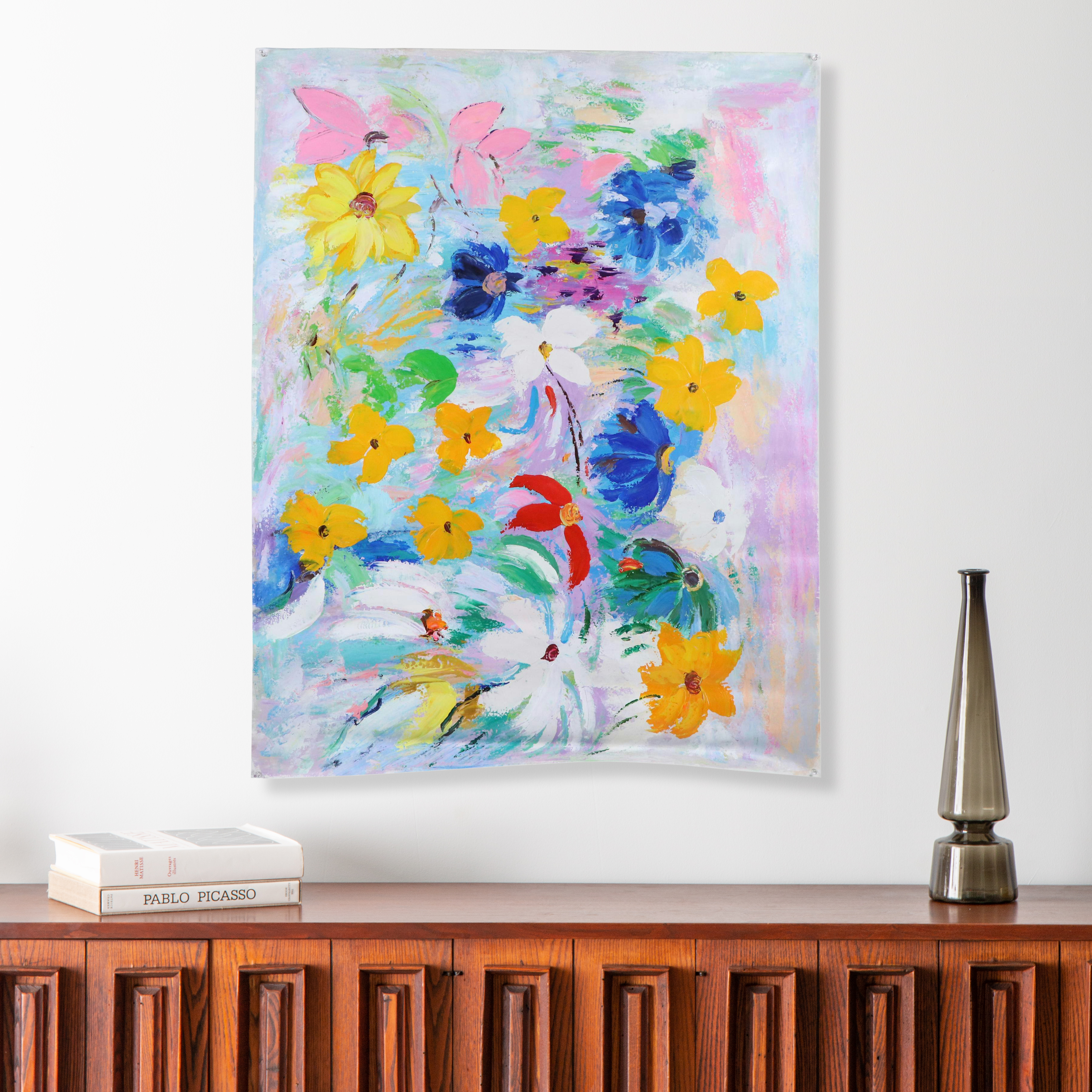 Zheng Floral Oil Painting, 21st Century