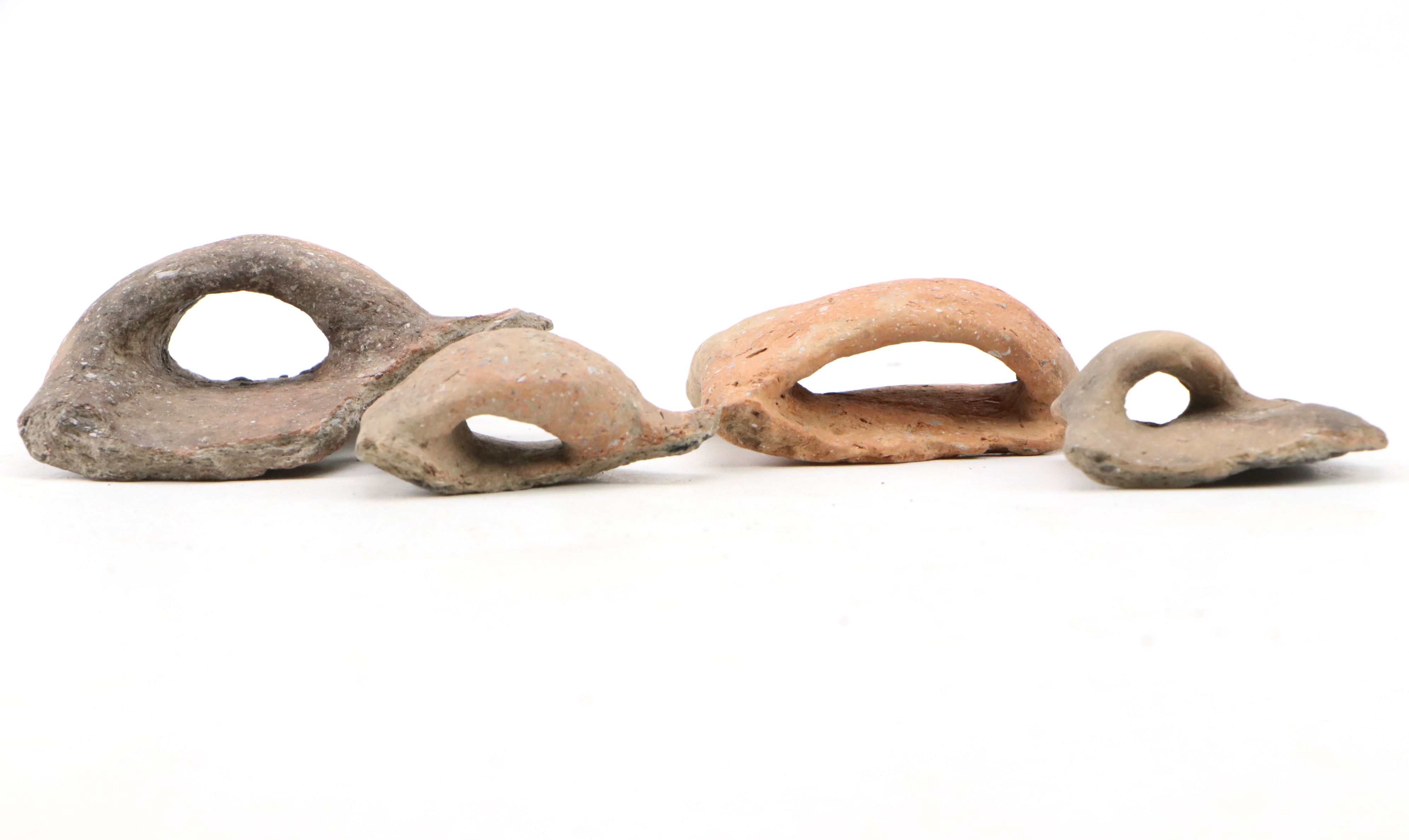 Fort Ancient Shell Tempered Ceramic Potsherds, 1000–1750 CE