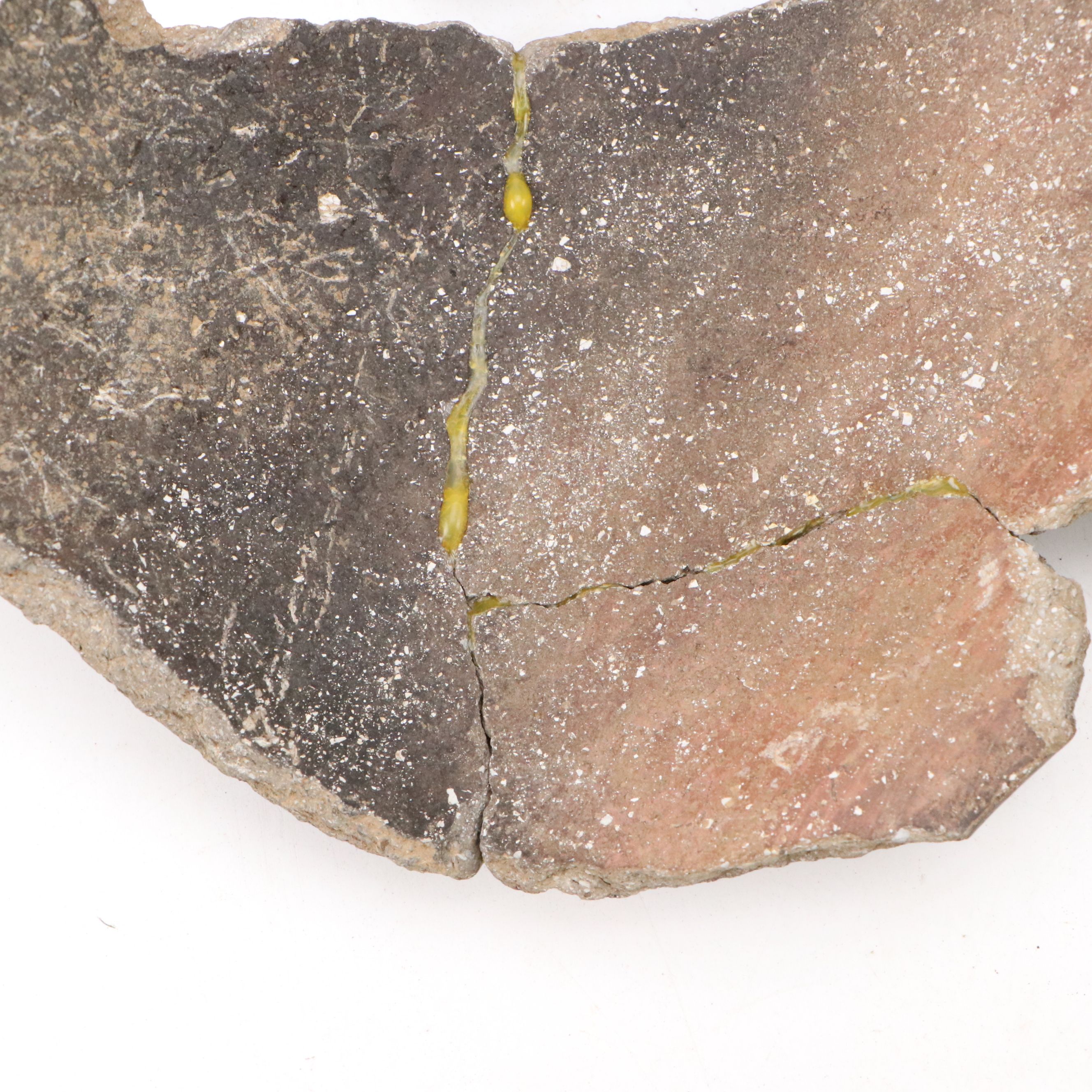 Fort Ancient Shell Tempered Ceramic Potsherds, 1000–1750 CE