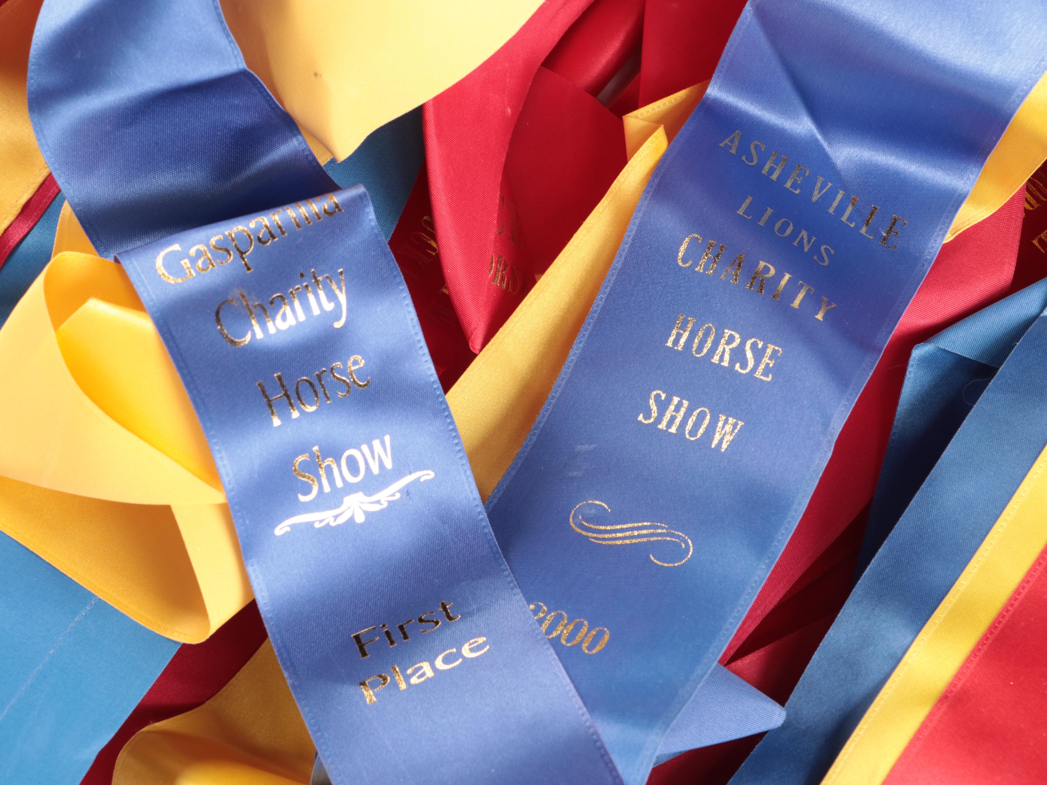 Kentucky State Fair and Other Saddlebred Equestrian Award Ribbons