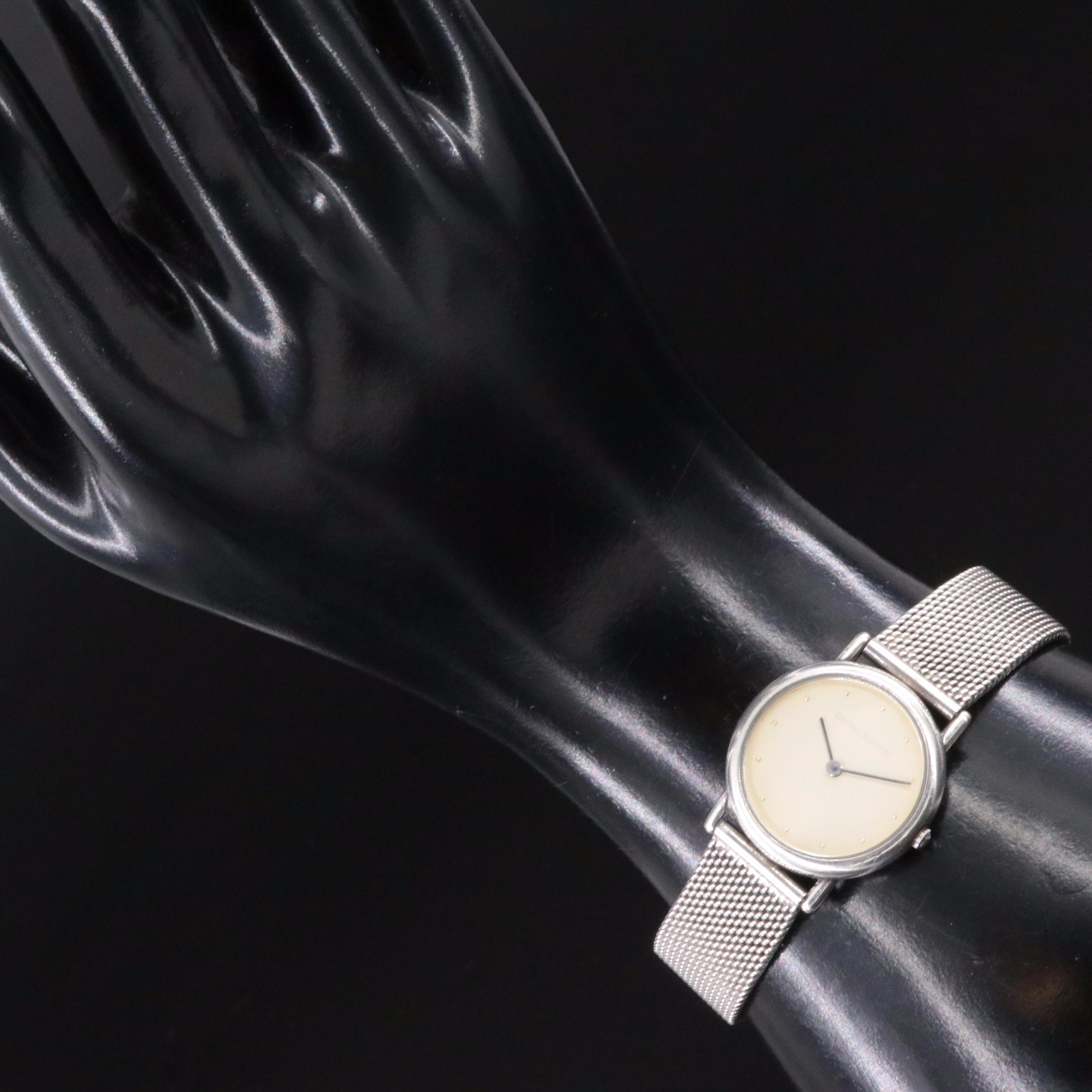 Georg Jensen Design 2346 Thorup & Bonderup Sterling Silver Watch