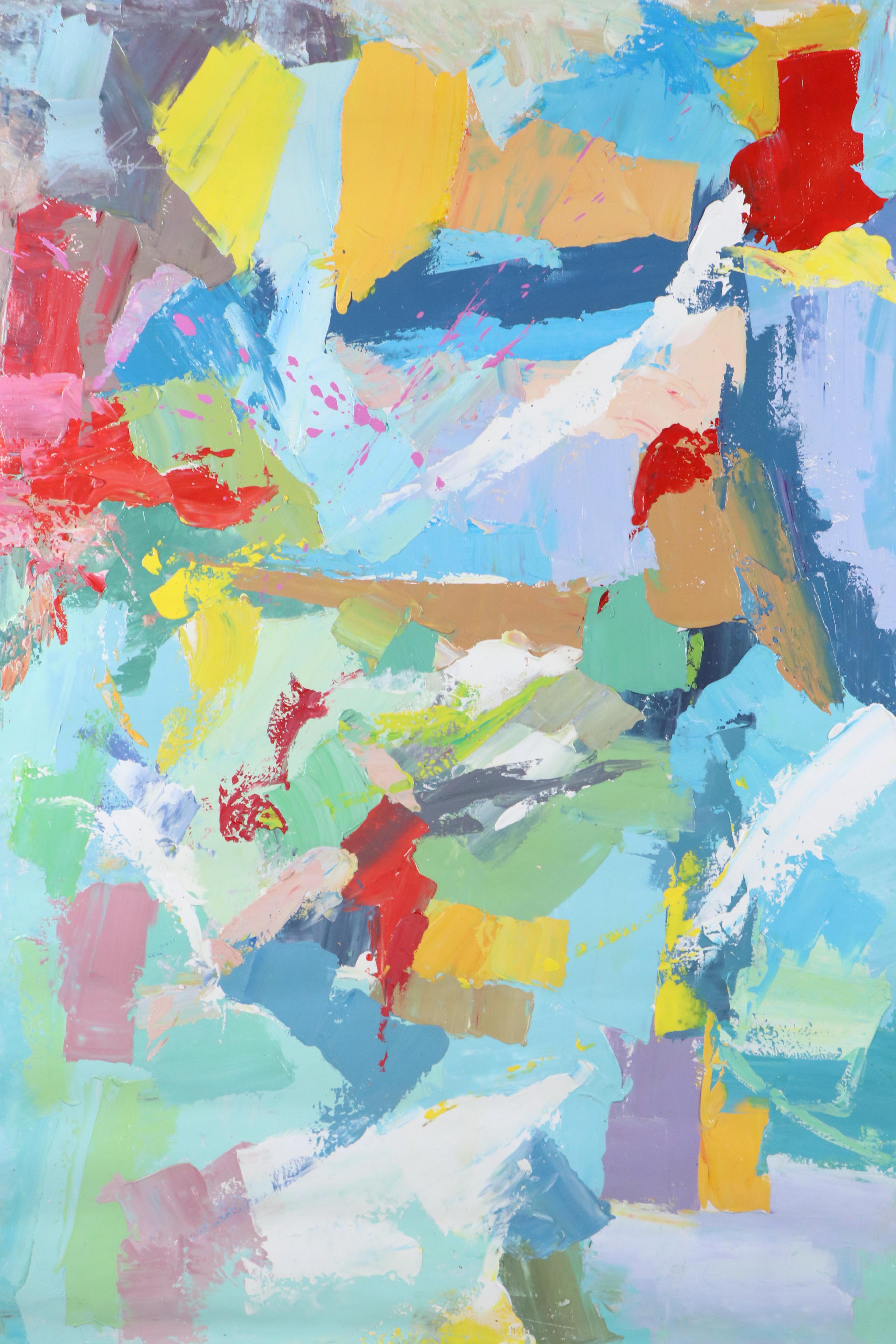 Abstract Oil Painting, 21st Century