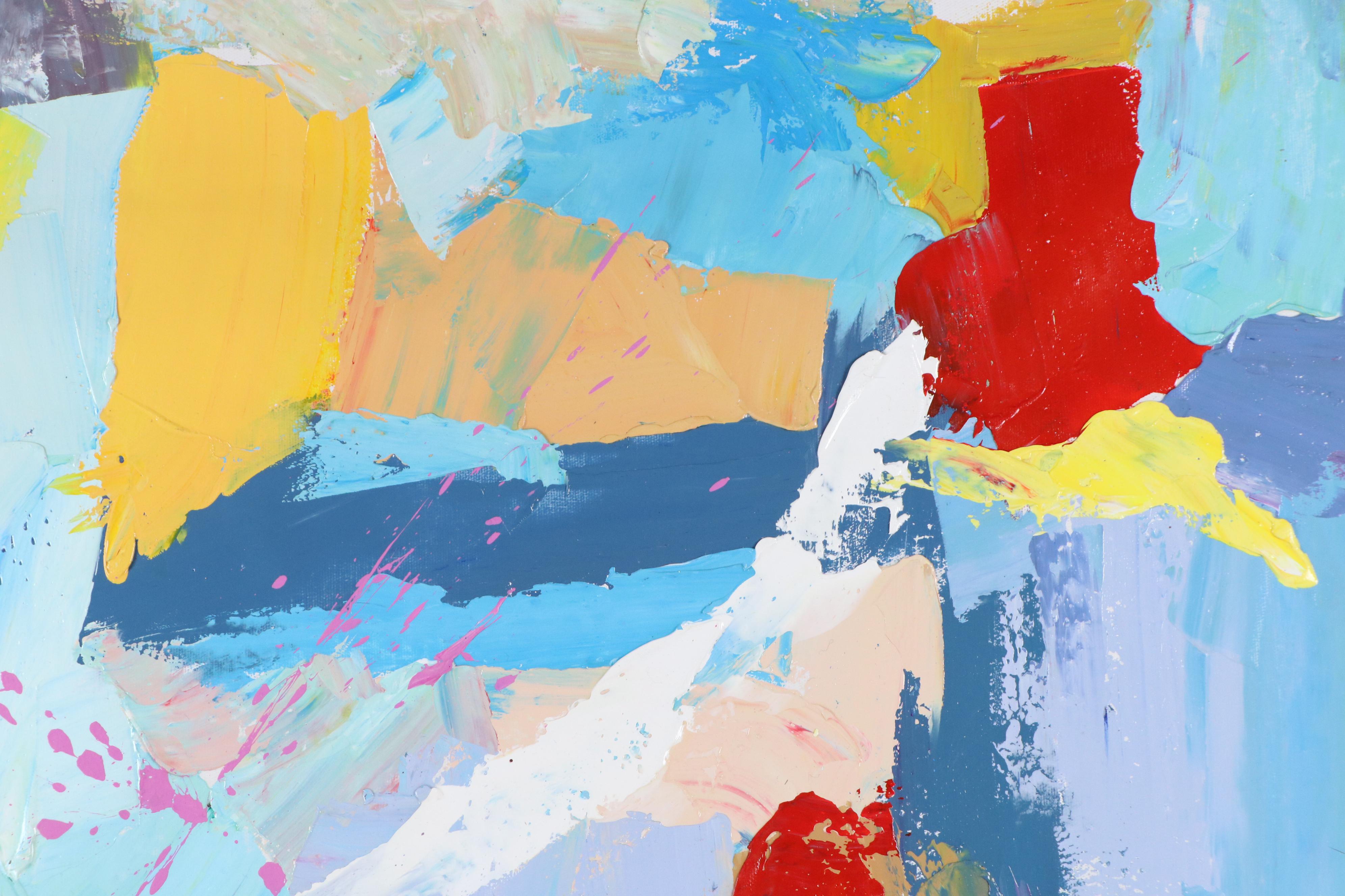 Abstract Oil Painting, 21st Century