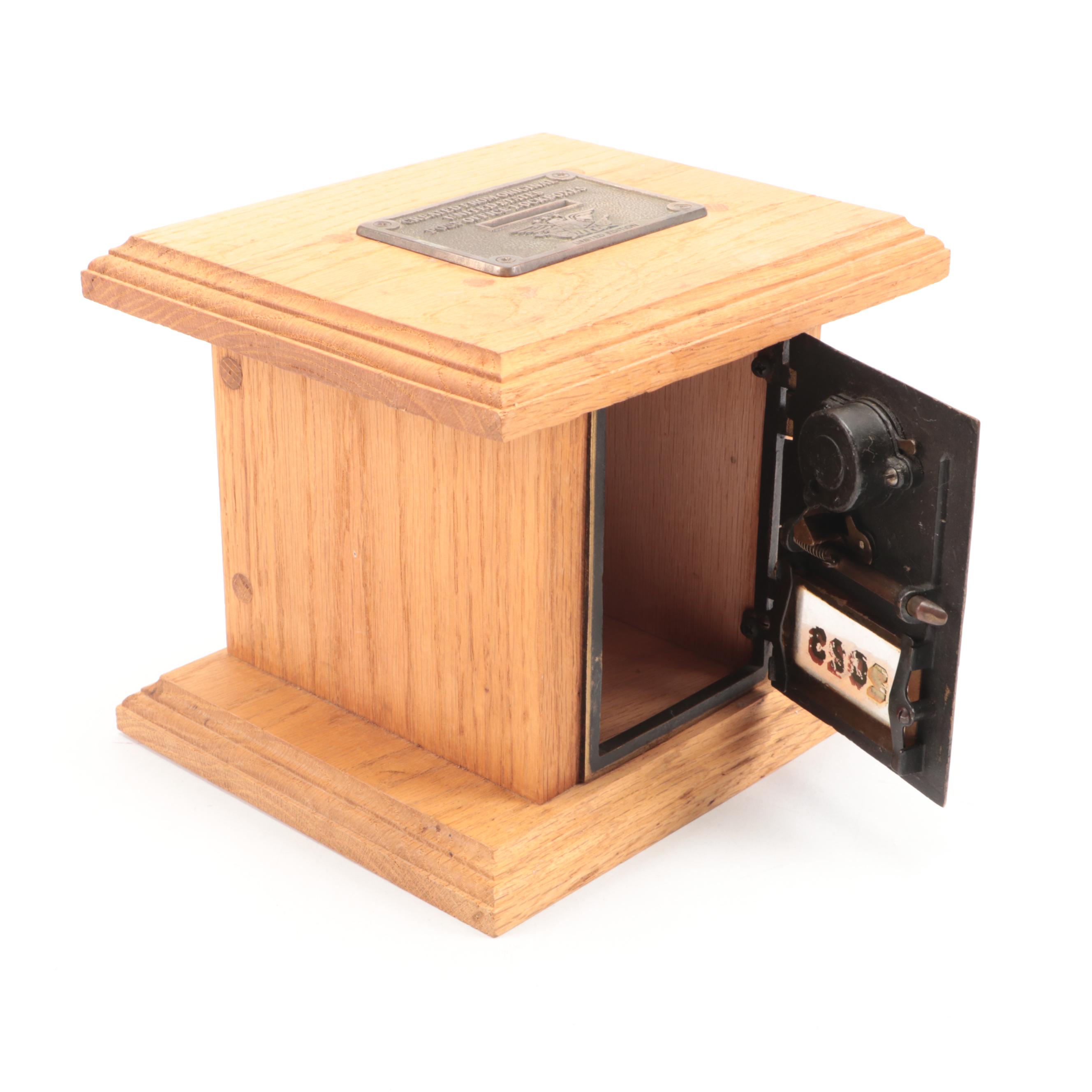 Limited Edition United States Post Office Lockbox Combination Coin Bank