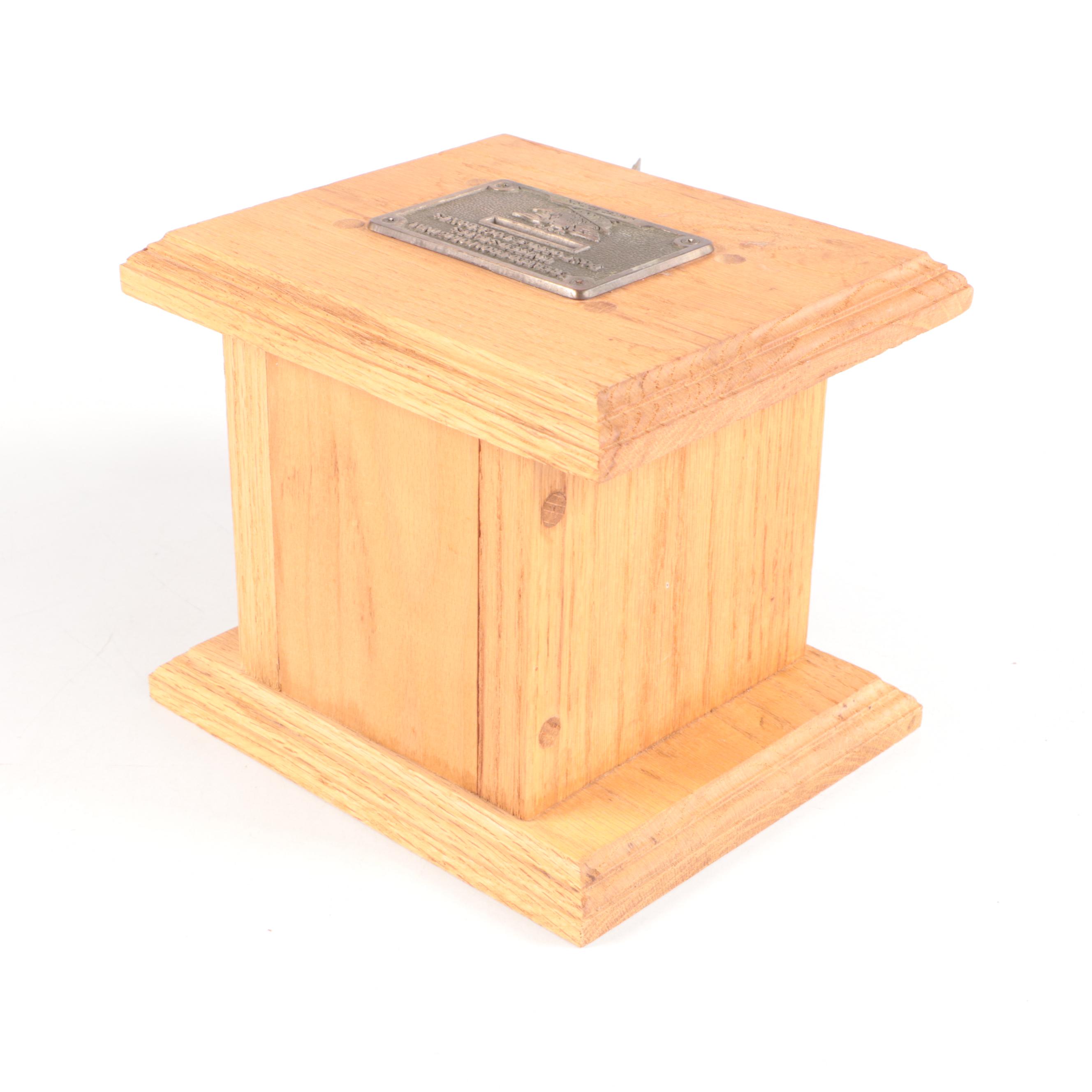 Limited Edition United States Post Office Lockbox Combination Coin Bank