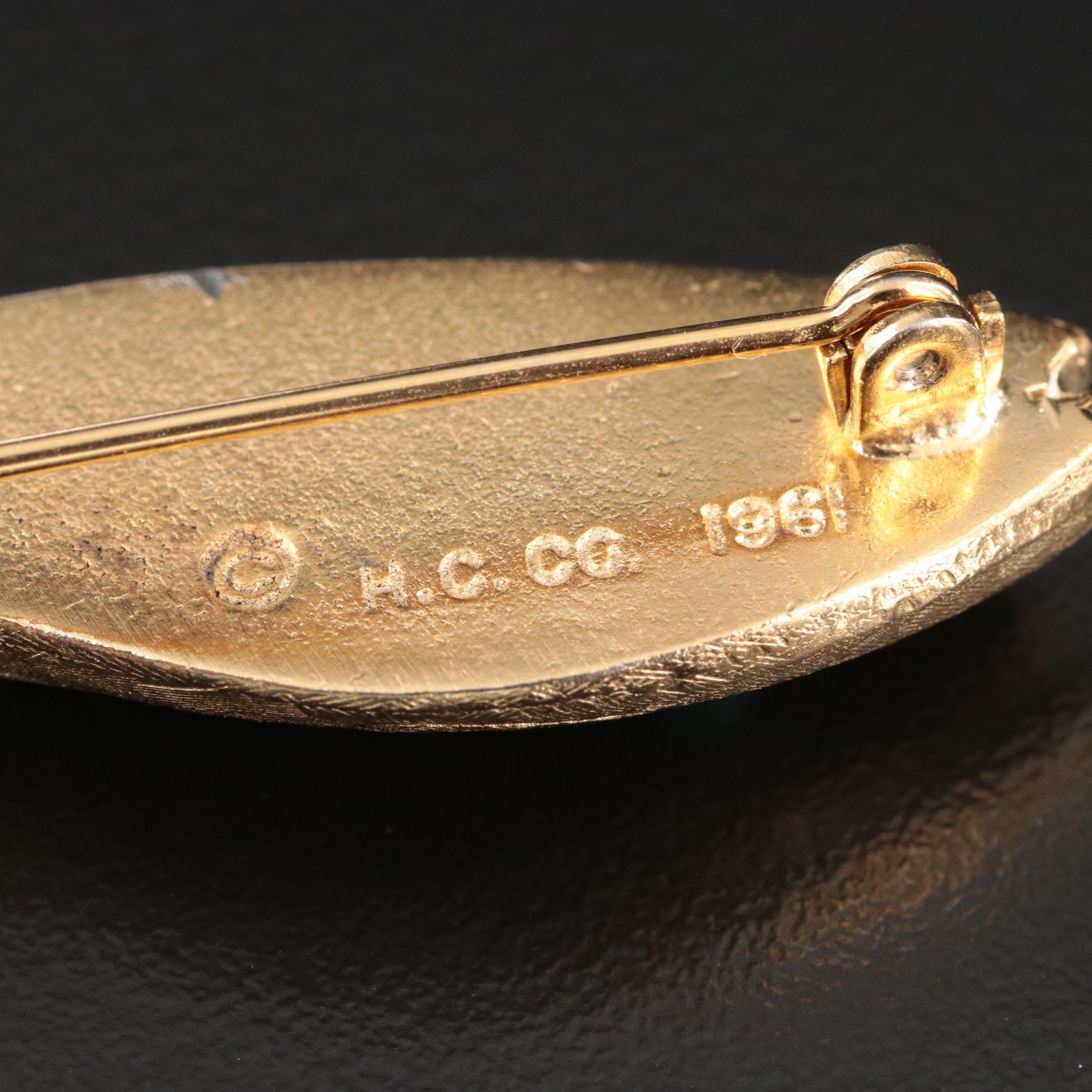 1960s Modernist Style Fish Brooch