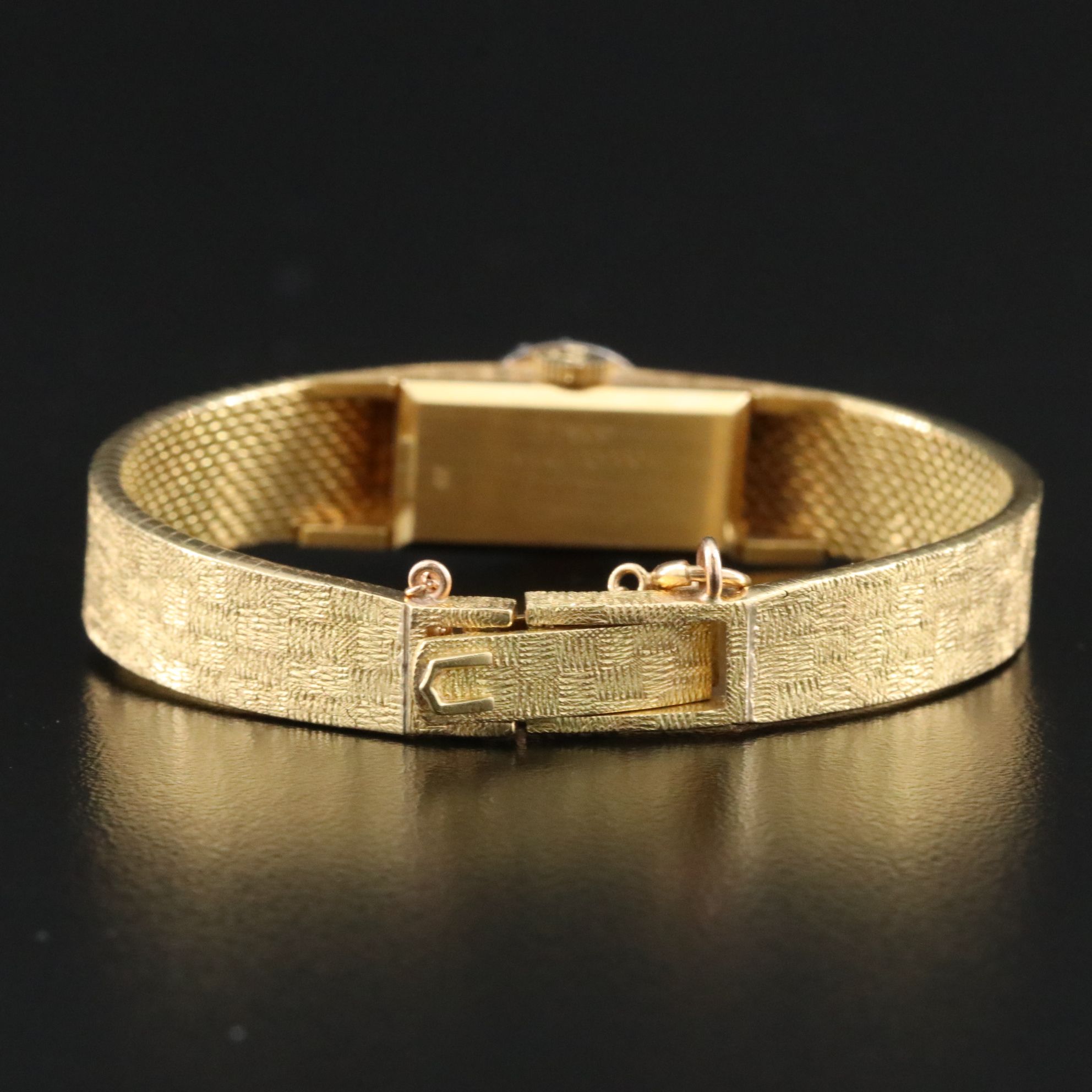 18K Universal Geneve Diamond Dress Watch