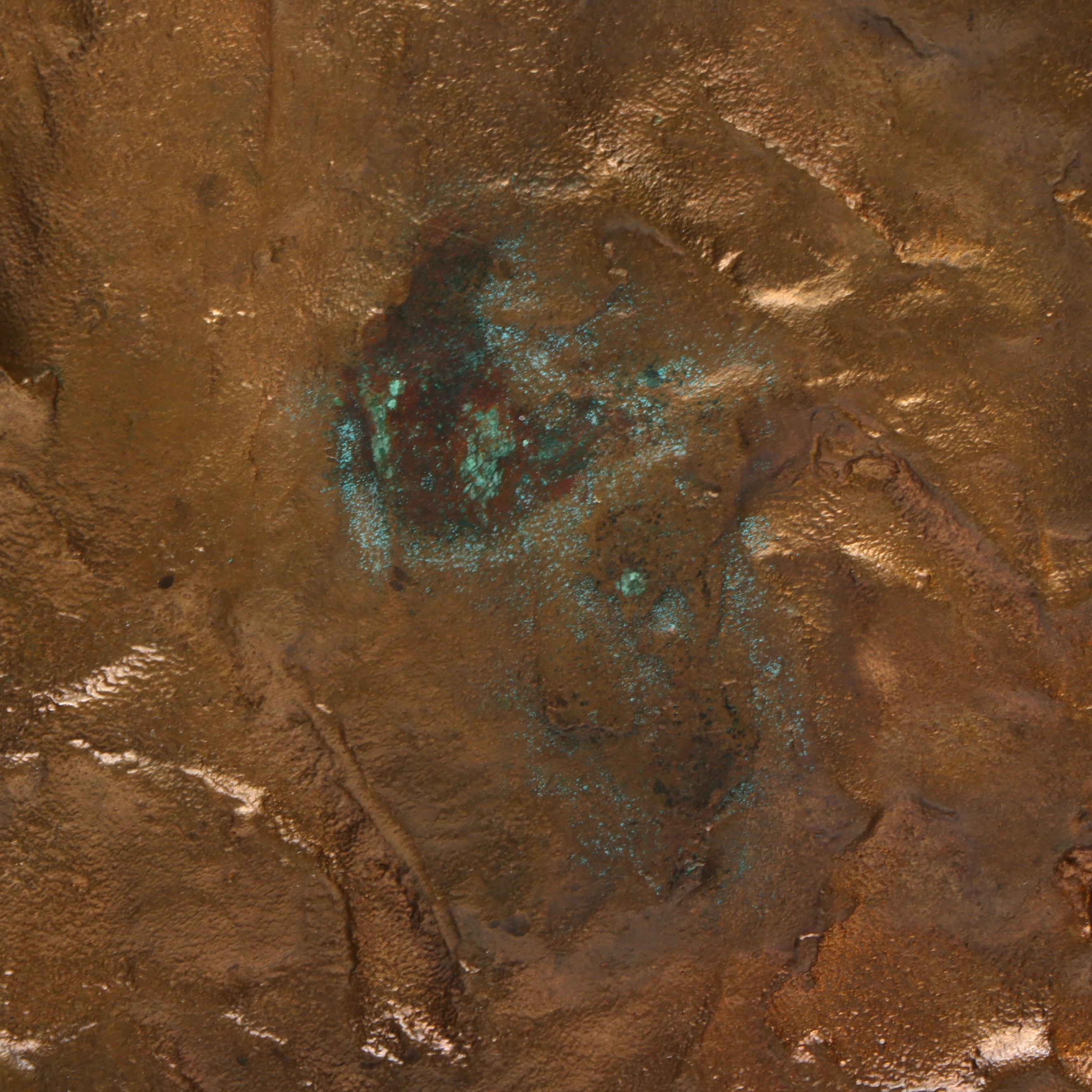 Expulsion of Adam and Eve Bronze Relief Plaque