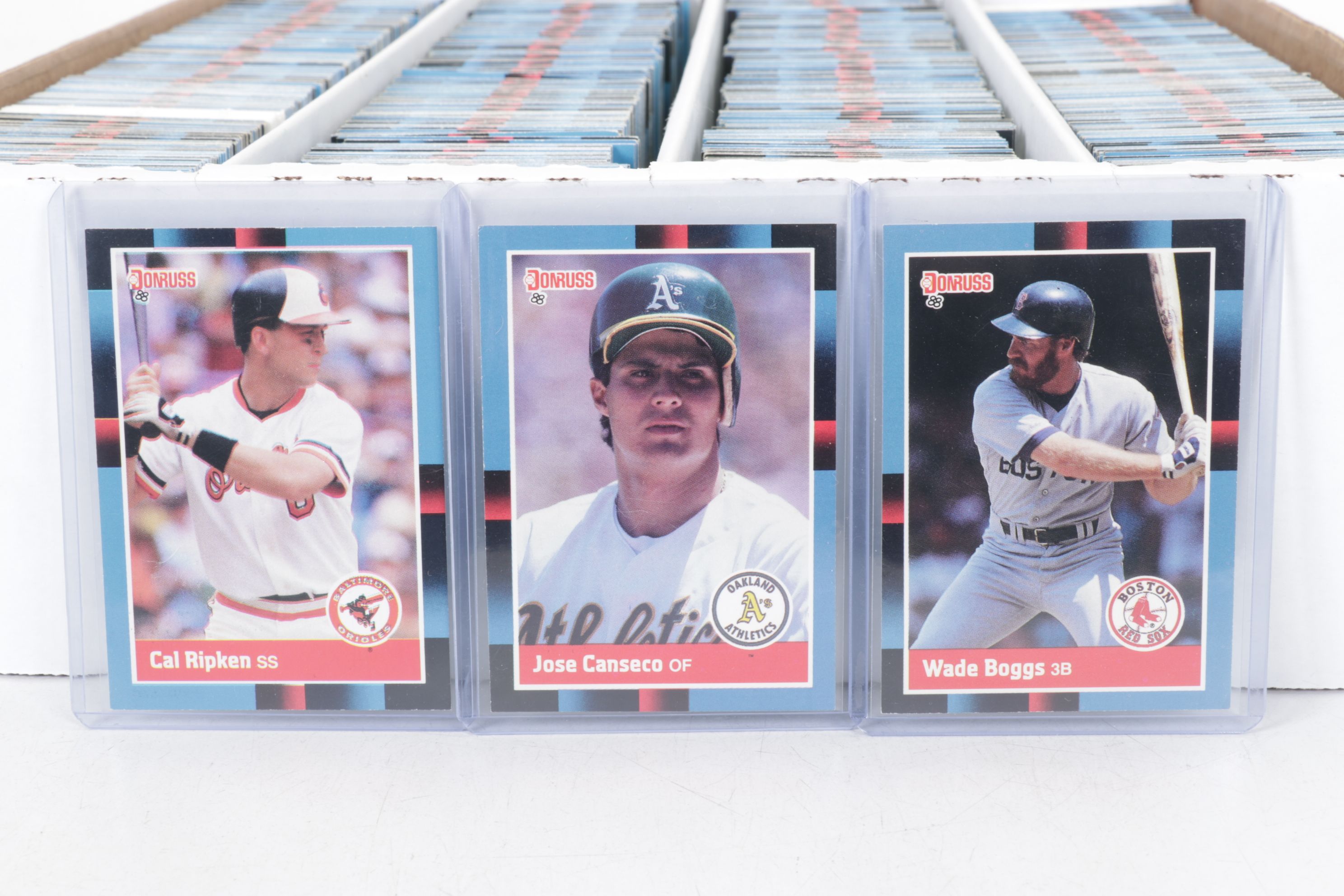 3,200 Mint Condition 1988 Donruss Cello Box Case Baseball Cards