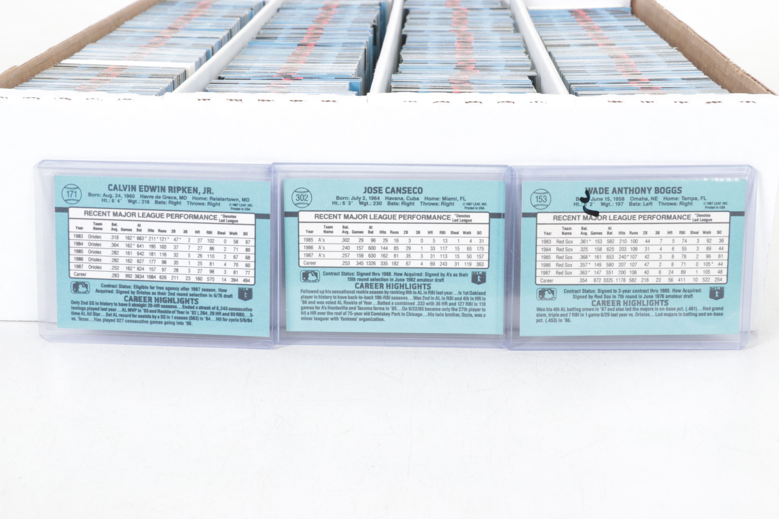 3,200 Mint Condition 1988 Donruss Cello Box Case Baseball Cards