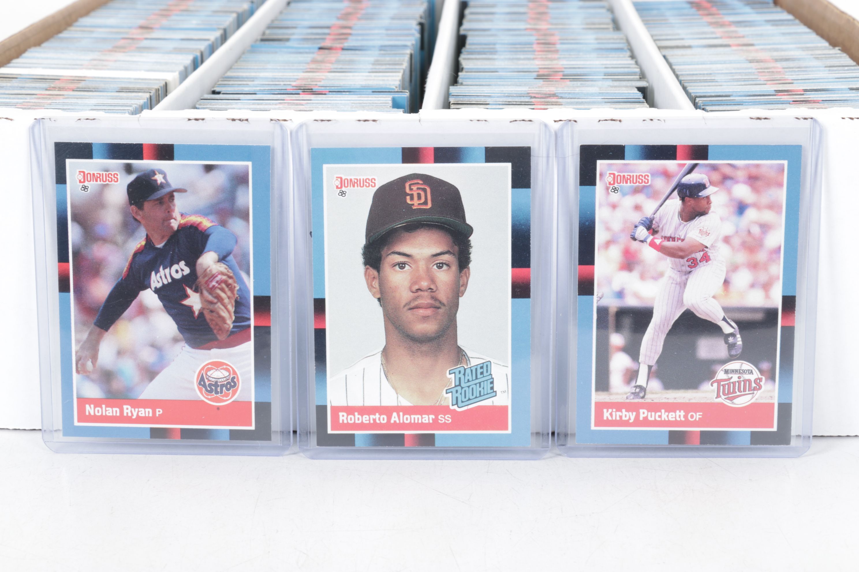 3,200 Mint Condition 1988 Donruss Cello Box Case Baseball Cards