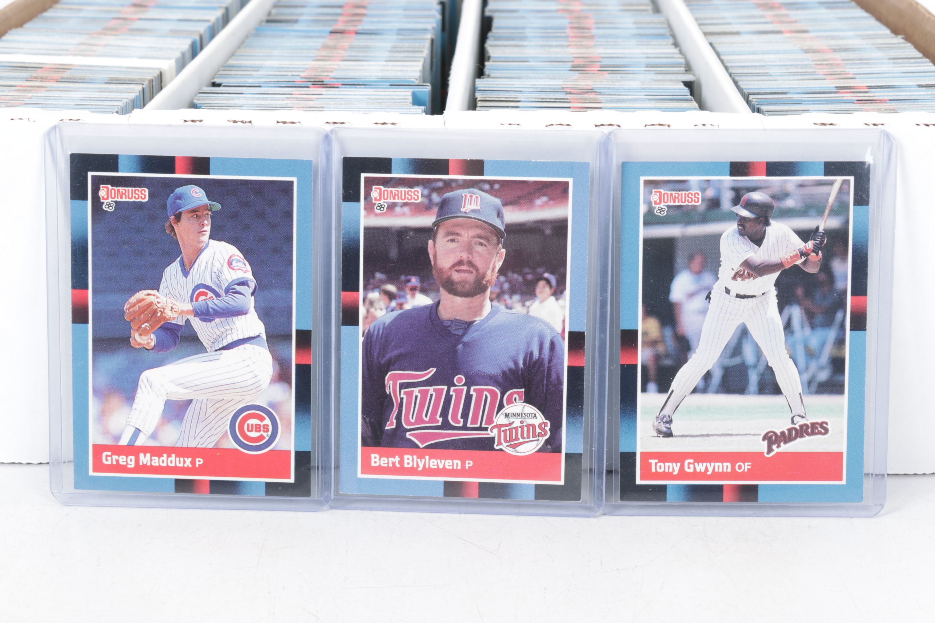 3,200 Mint Condition 1988 Donruss Cello Box Case Baseball Cards