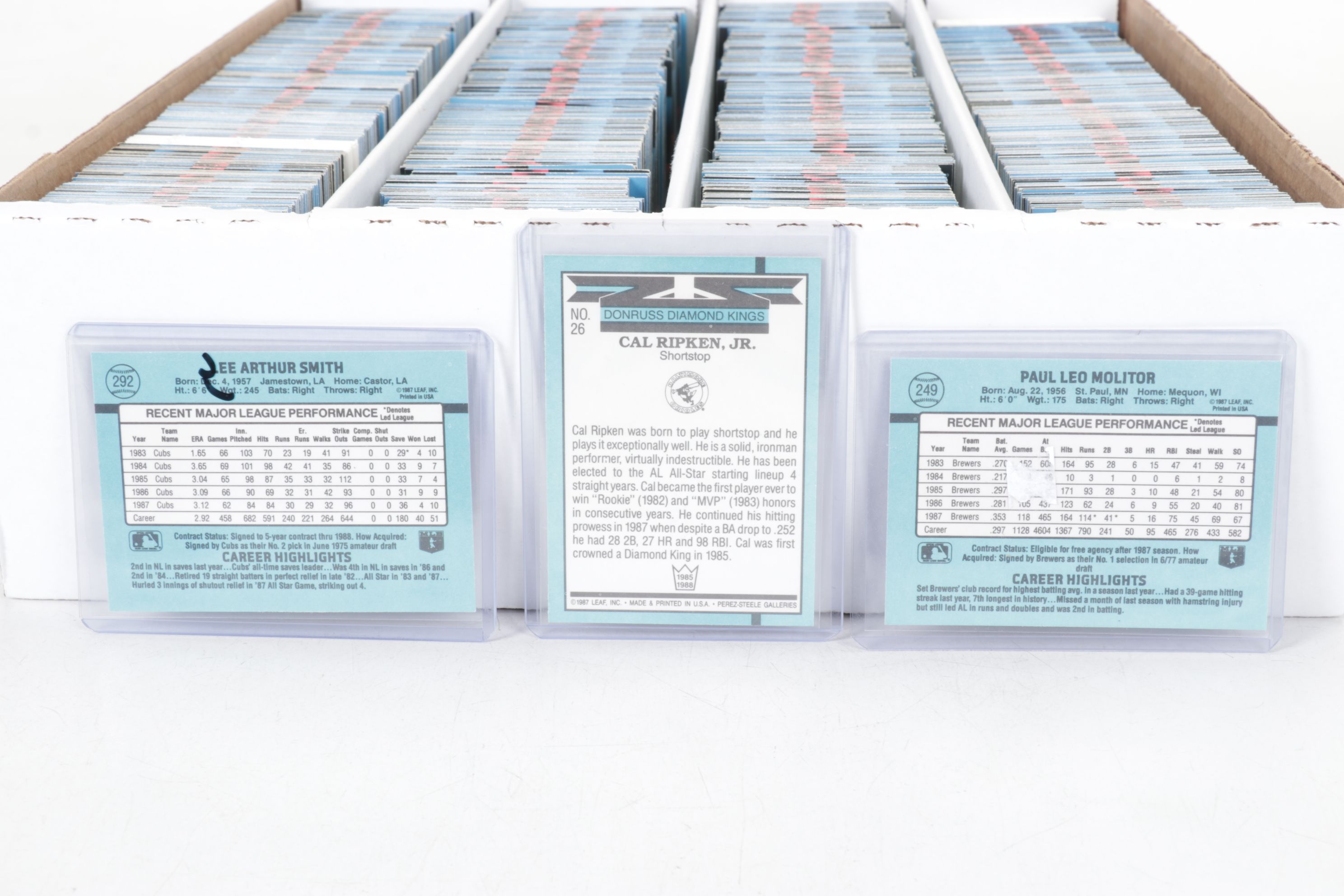 3,200 Mint Condition 1988 Donruss Cello Box Case Baseball Cards