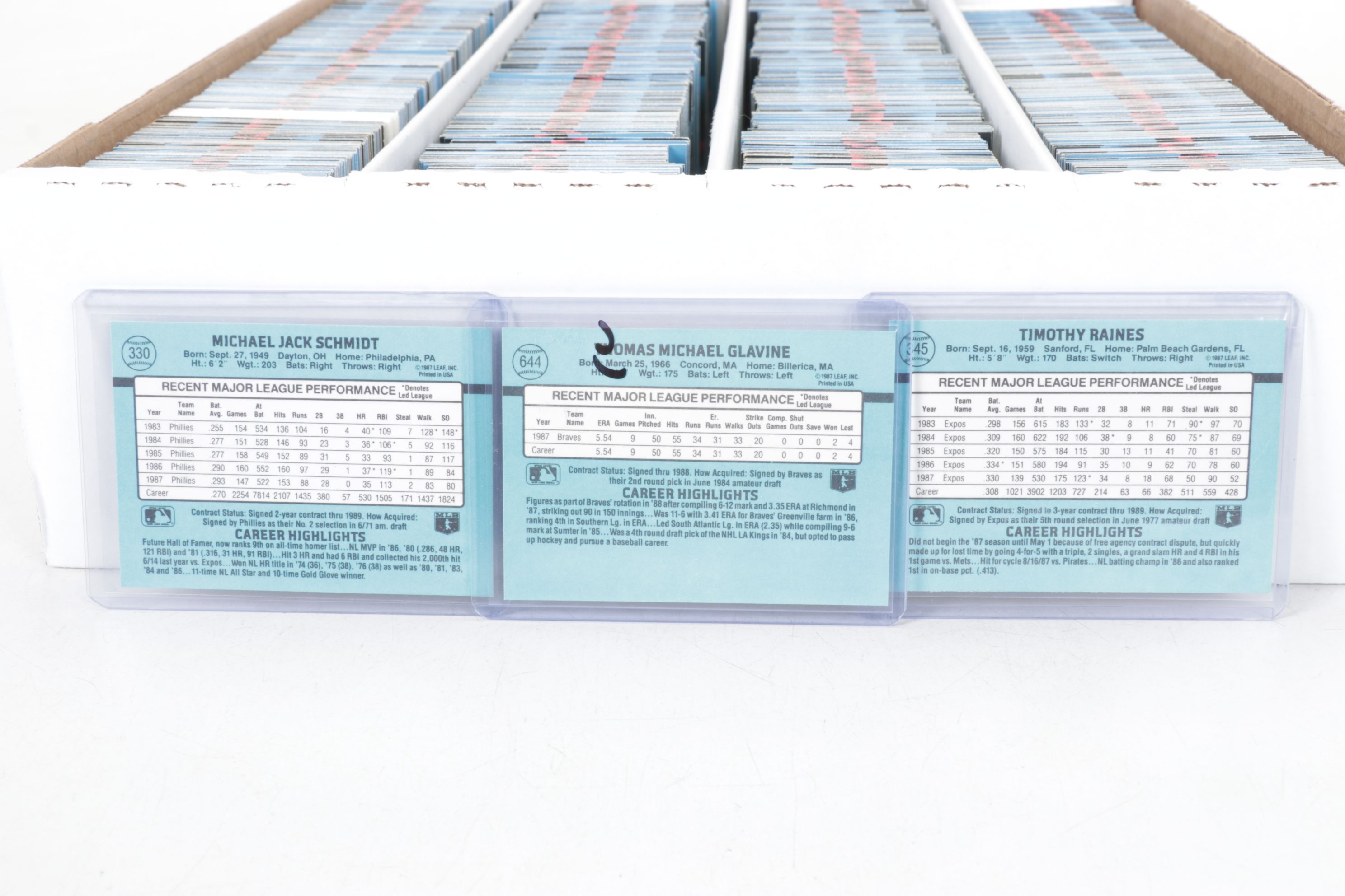 3,200 Mint Condition 1988 Donruss Cello Box Case Baseball Cards