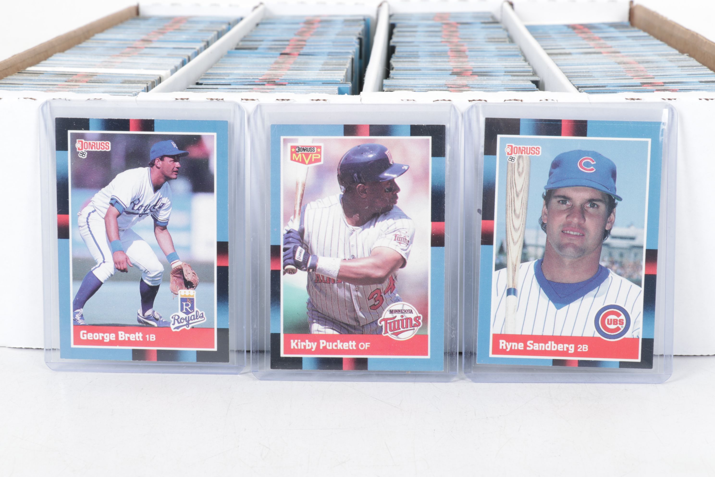 3,200 Mint Condition 1988 Donruss Cello Box Case Baseball Cards