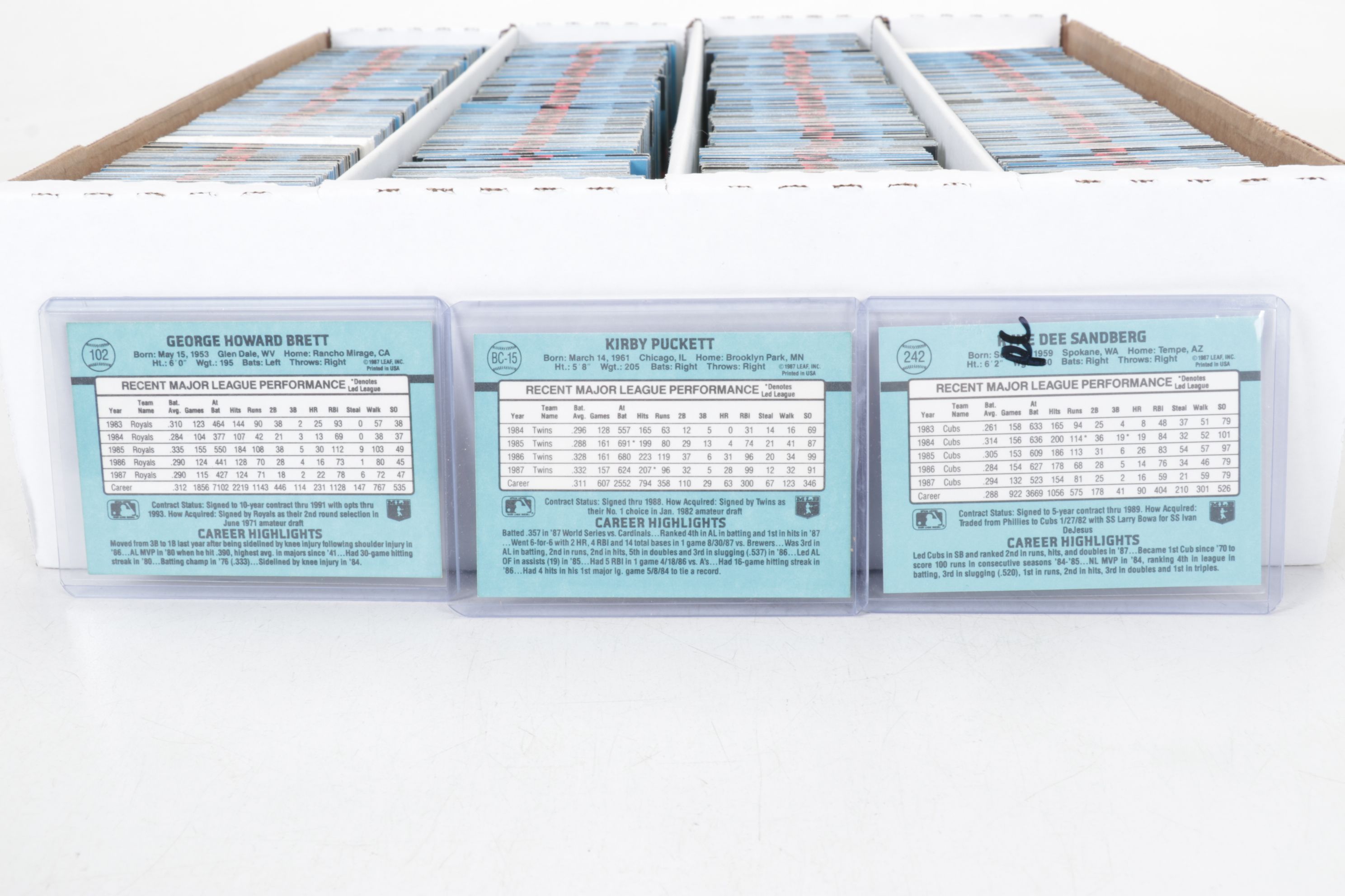 3,200 Mint Condition 1988 Donruss Cello Box Case Baseball Cards