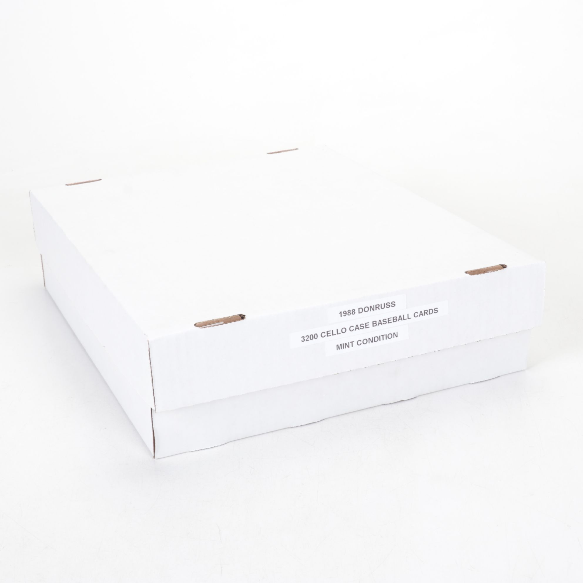 3,200 Mint Condition 1988 Donruss Cello Box Case Baseball Cards