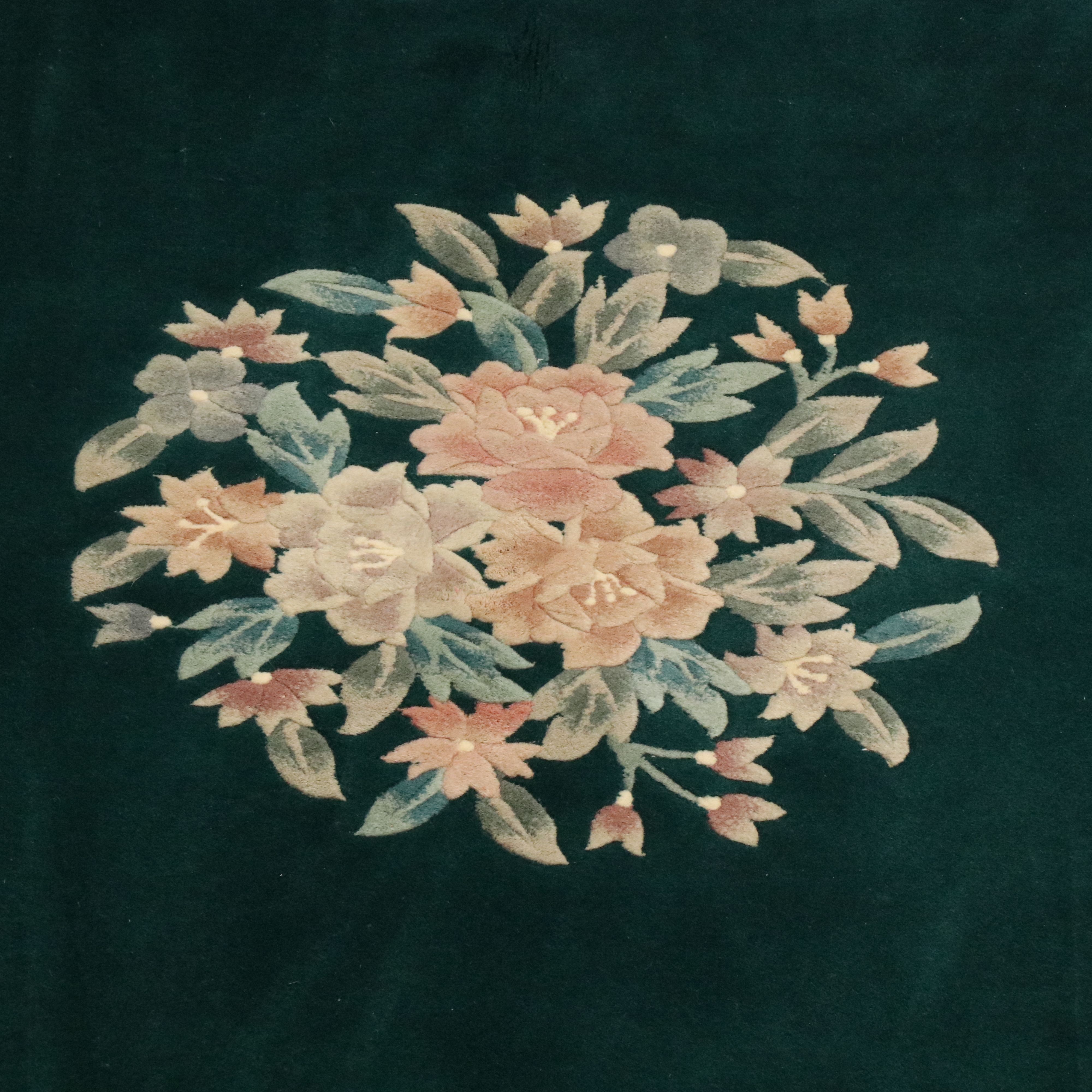 5'10 x 9'6 Hand-Knotted Chinese Peking Area Rug