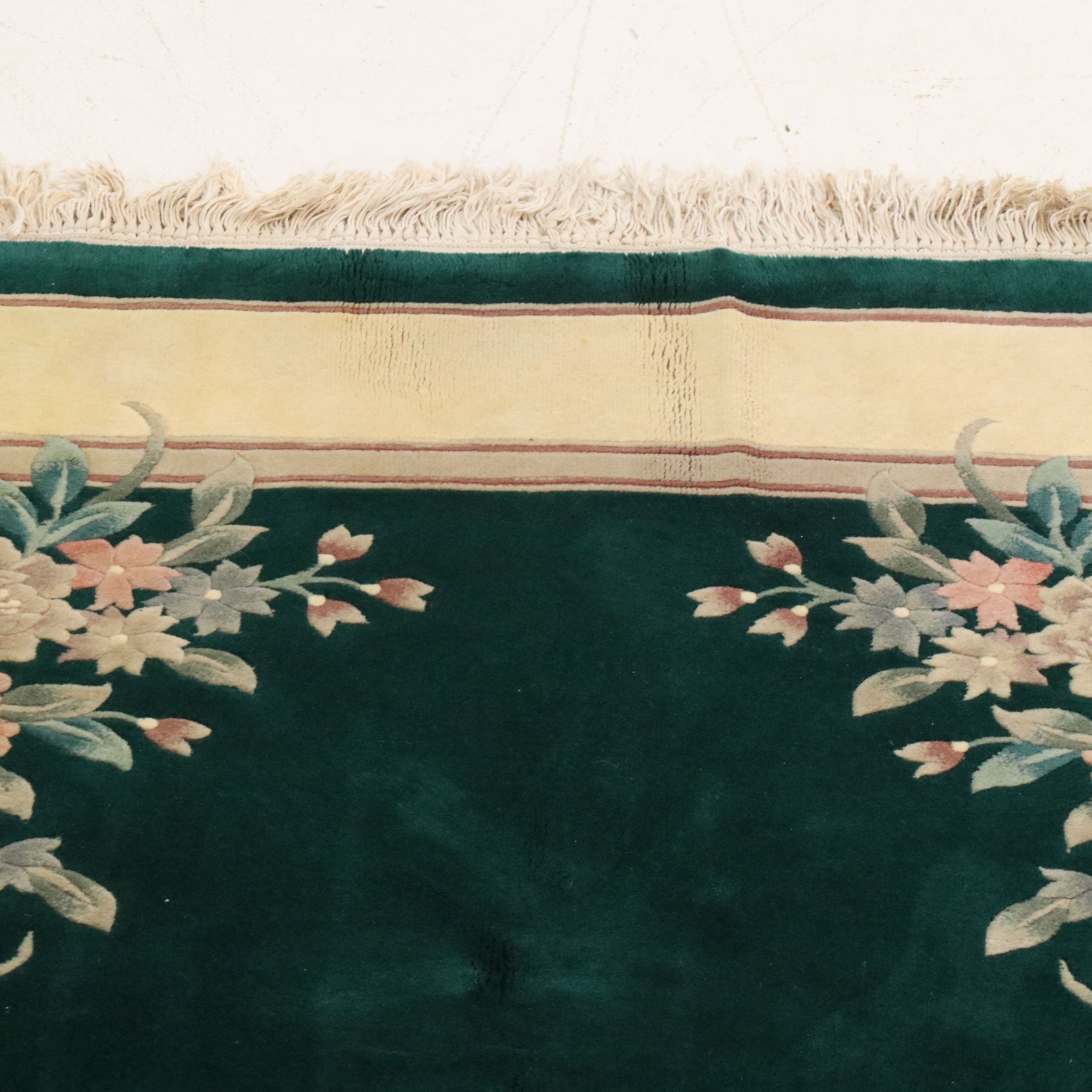 5'10 x 9'6 Hand-Knotted Chinese Peking Area Rug