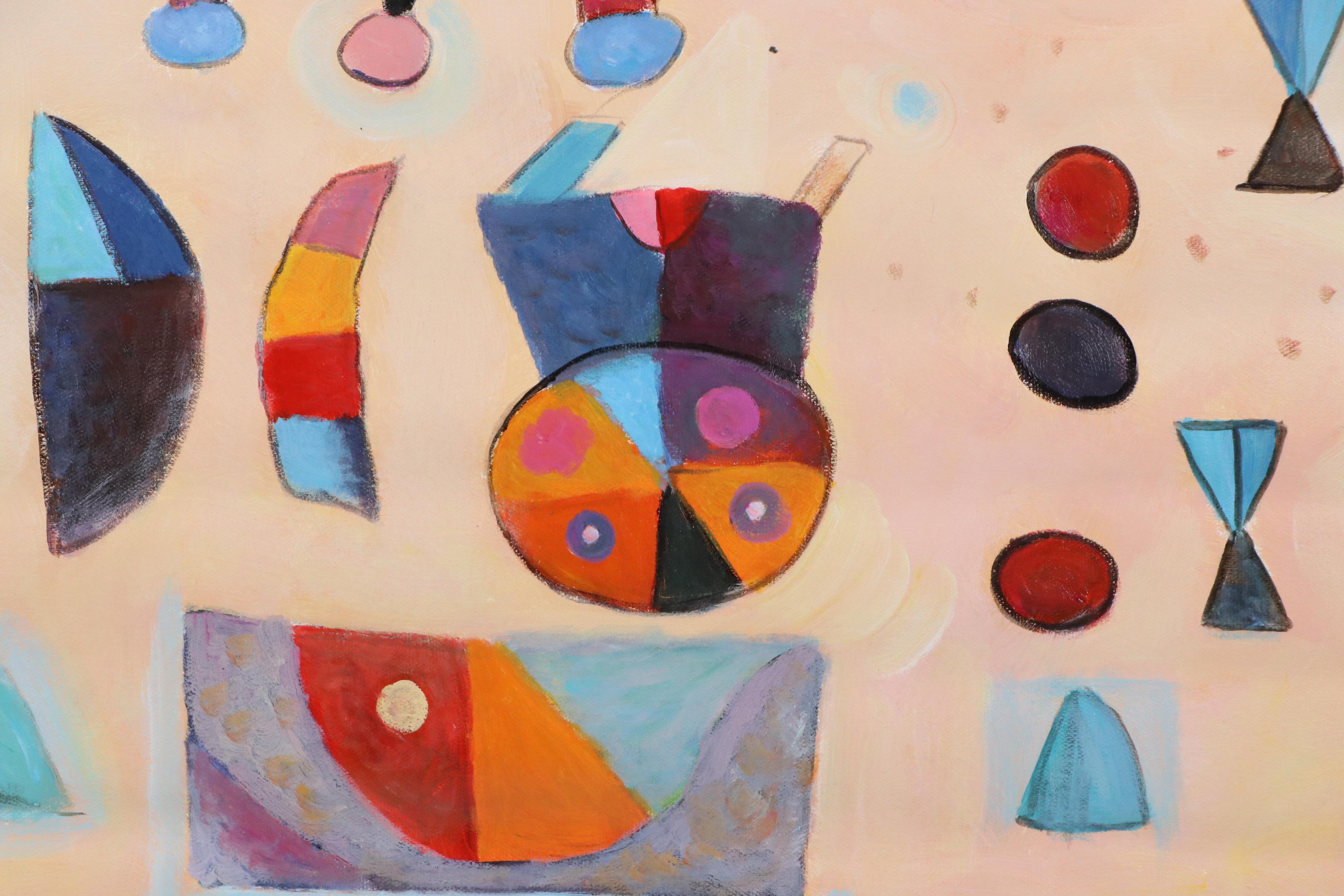 Zheng Abstract Oil Painting, 21st Century