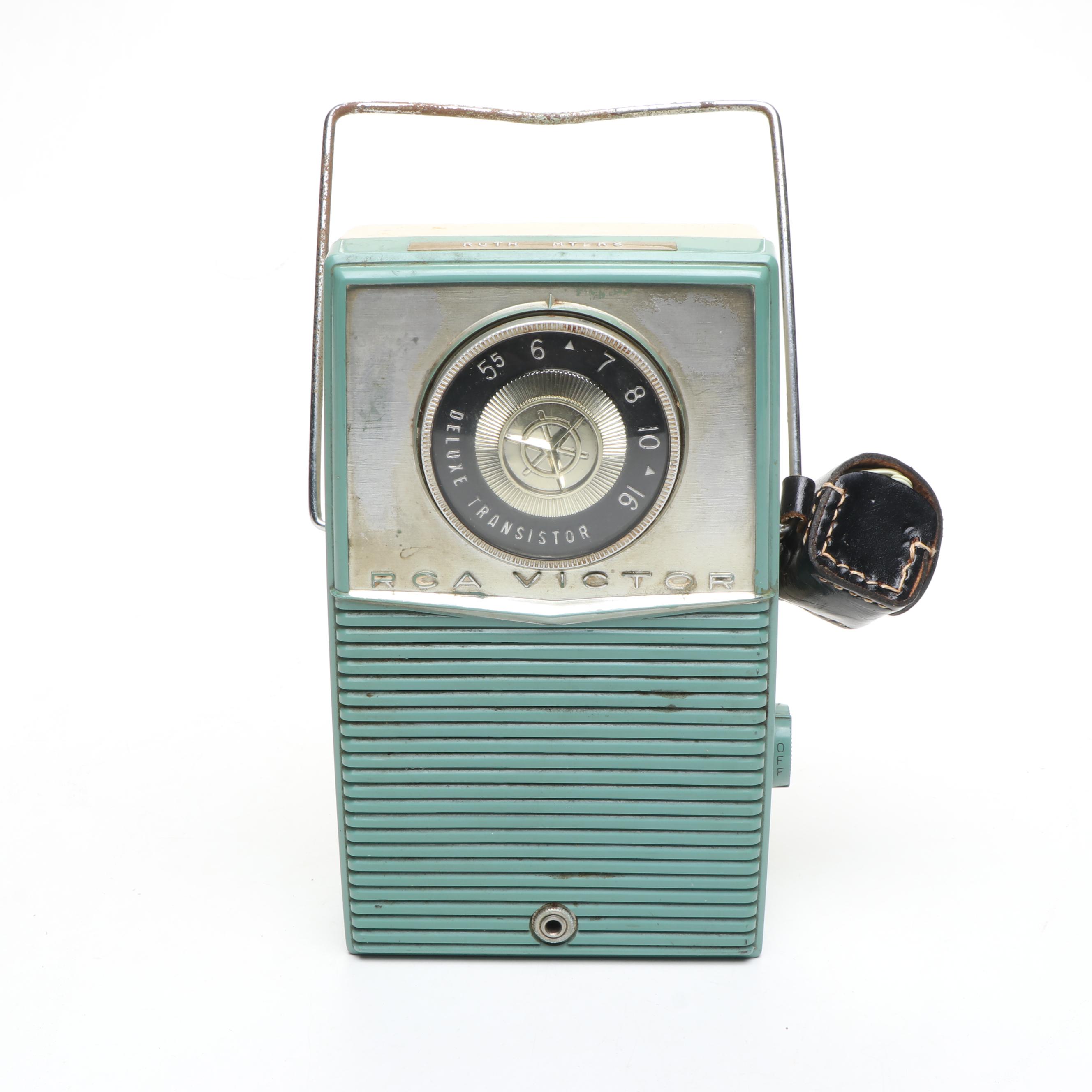 Thomas Collectors Edition Radio with RCA Radio and Home Security System, Vintage