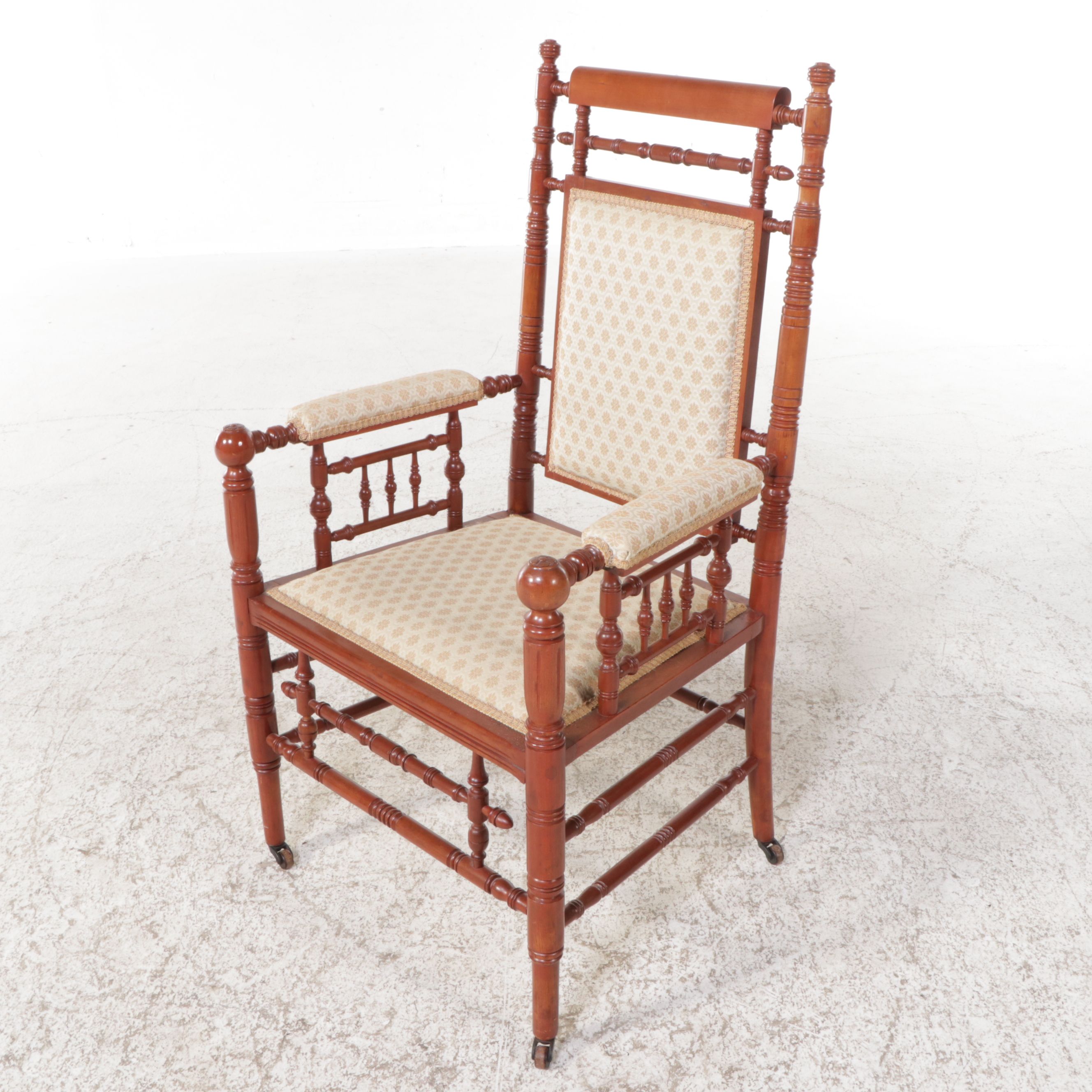 Turned Wood Brewster Armchair