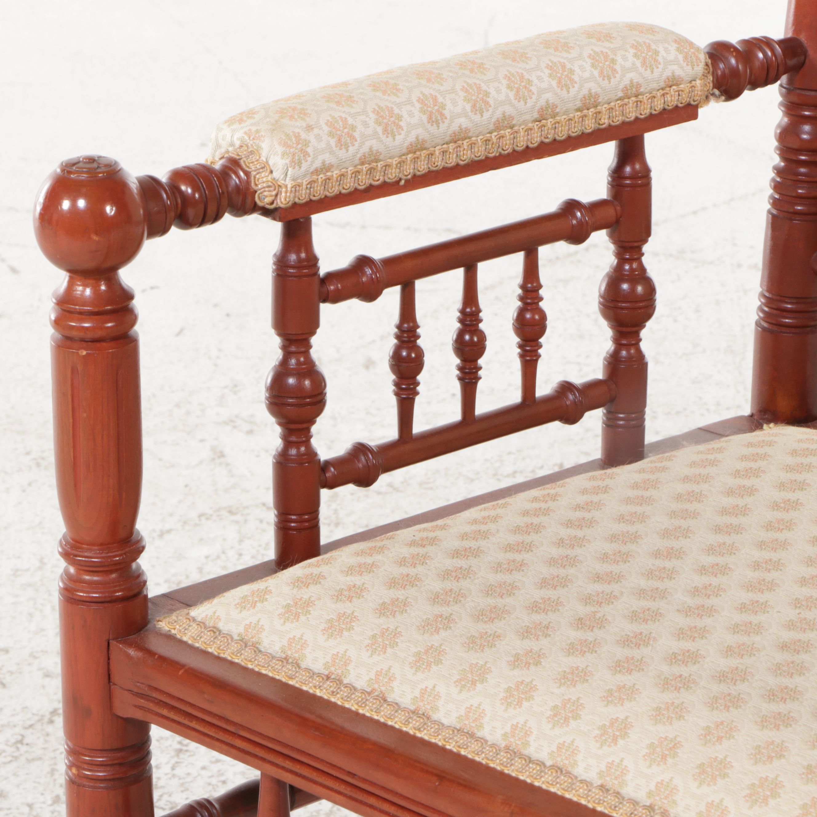 Turned Wood Brewster Armchair