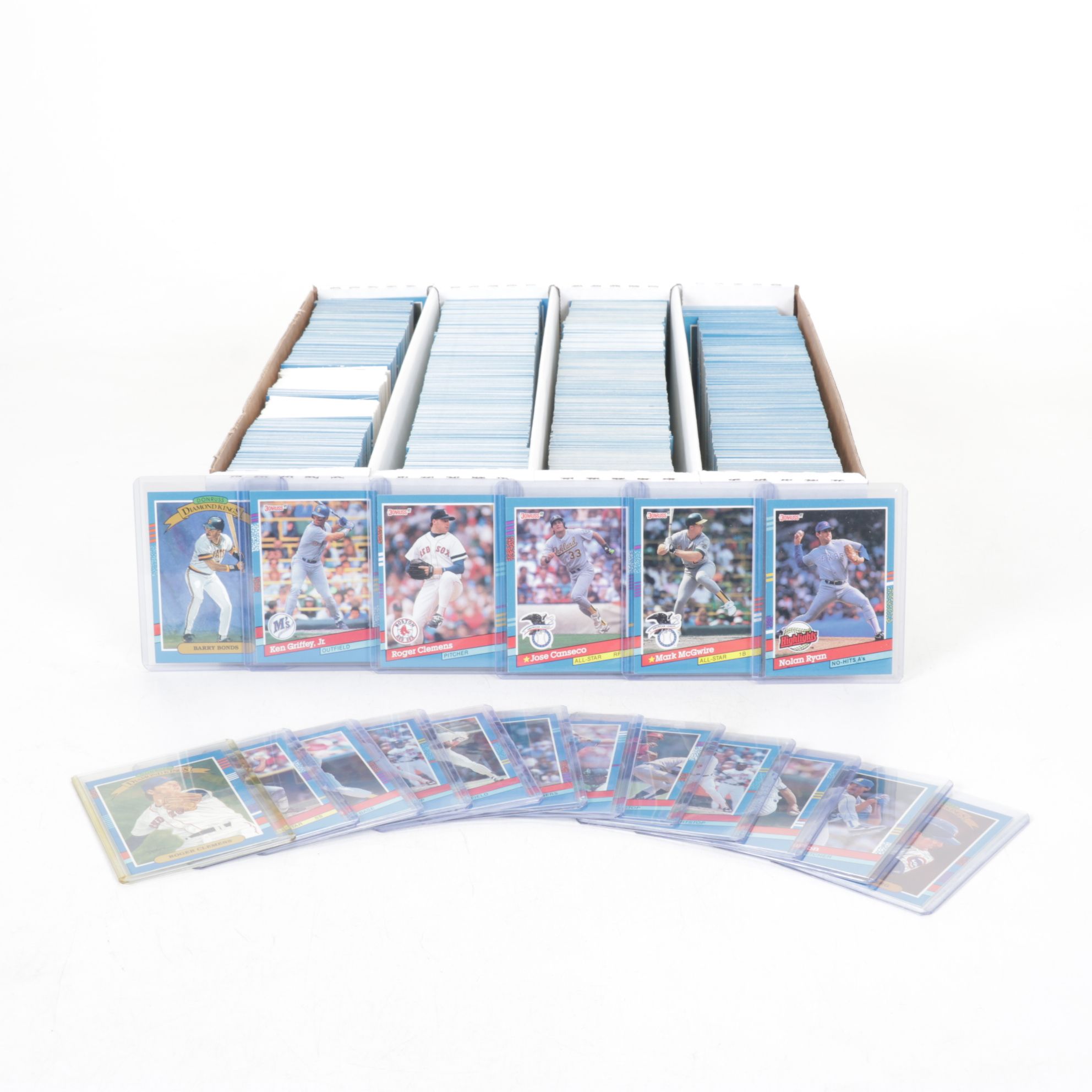 3,200 Mint Condition 1991 Donruss Cello Box Case Baseball Cards