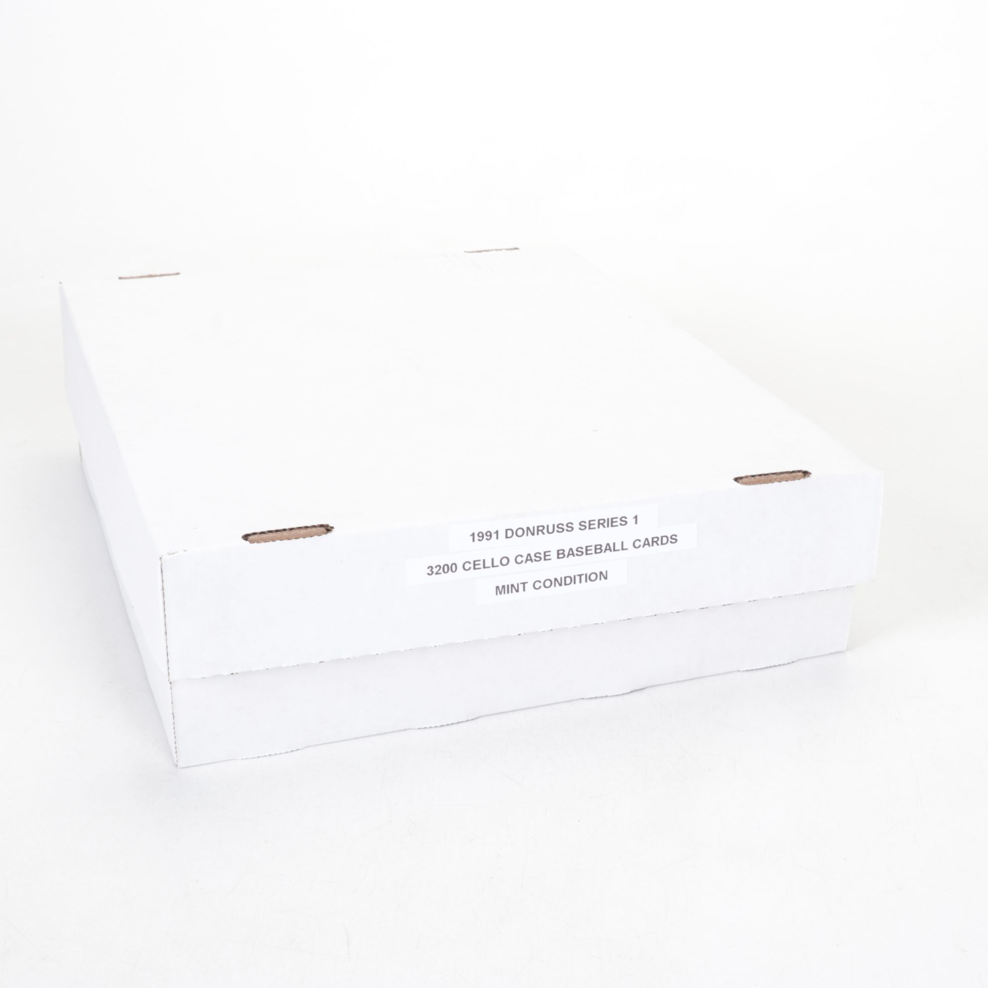 3,200 Mint Condition 1991 Donruss Cello Box Case Baseball Cards