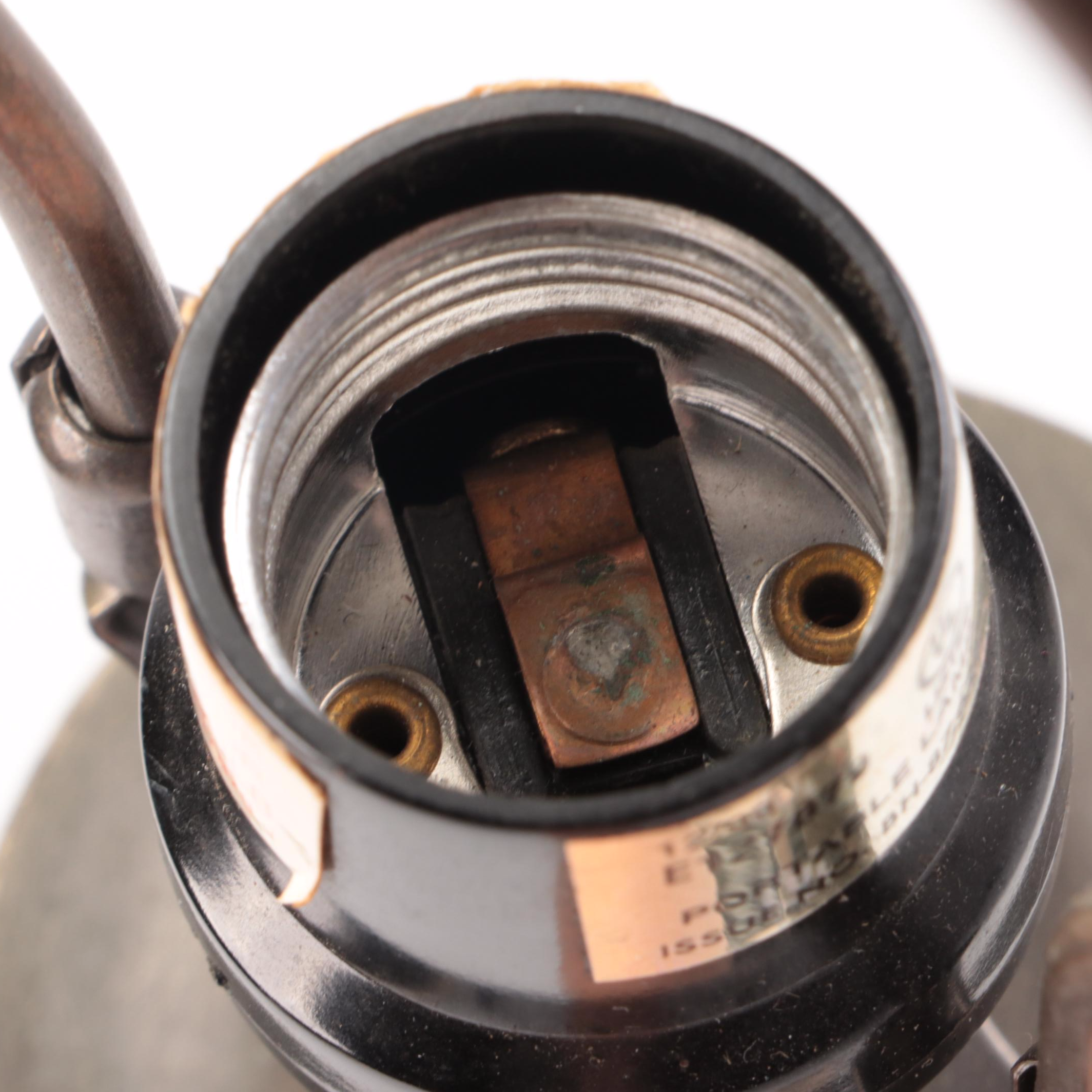 Meyda Tiffany Bronzed Metal Waterlily Lamp with Fishscale Slag Glass Shade