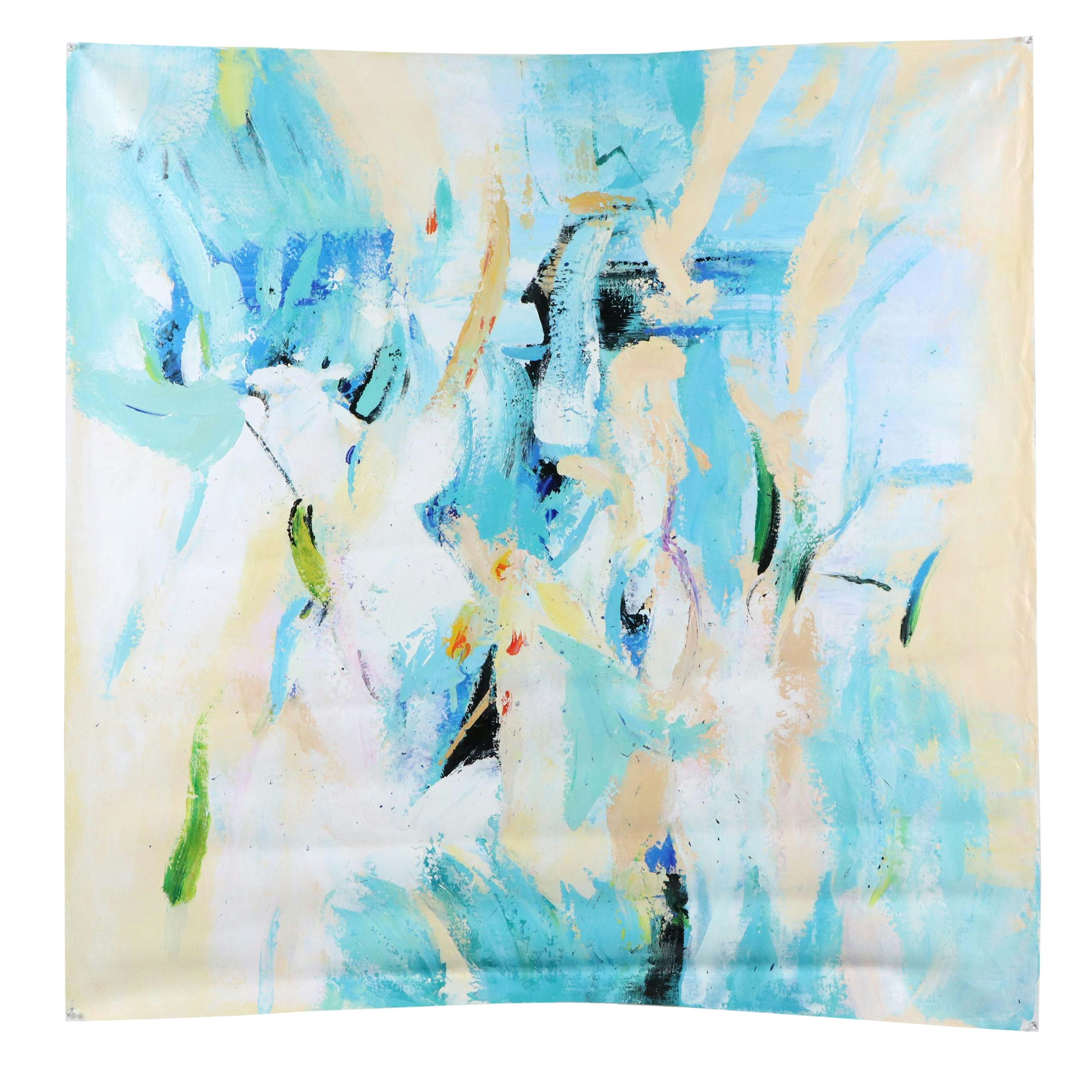 Zheng Abstract Oil Painting, 21st Century