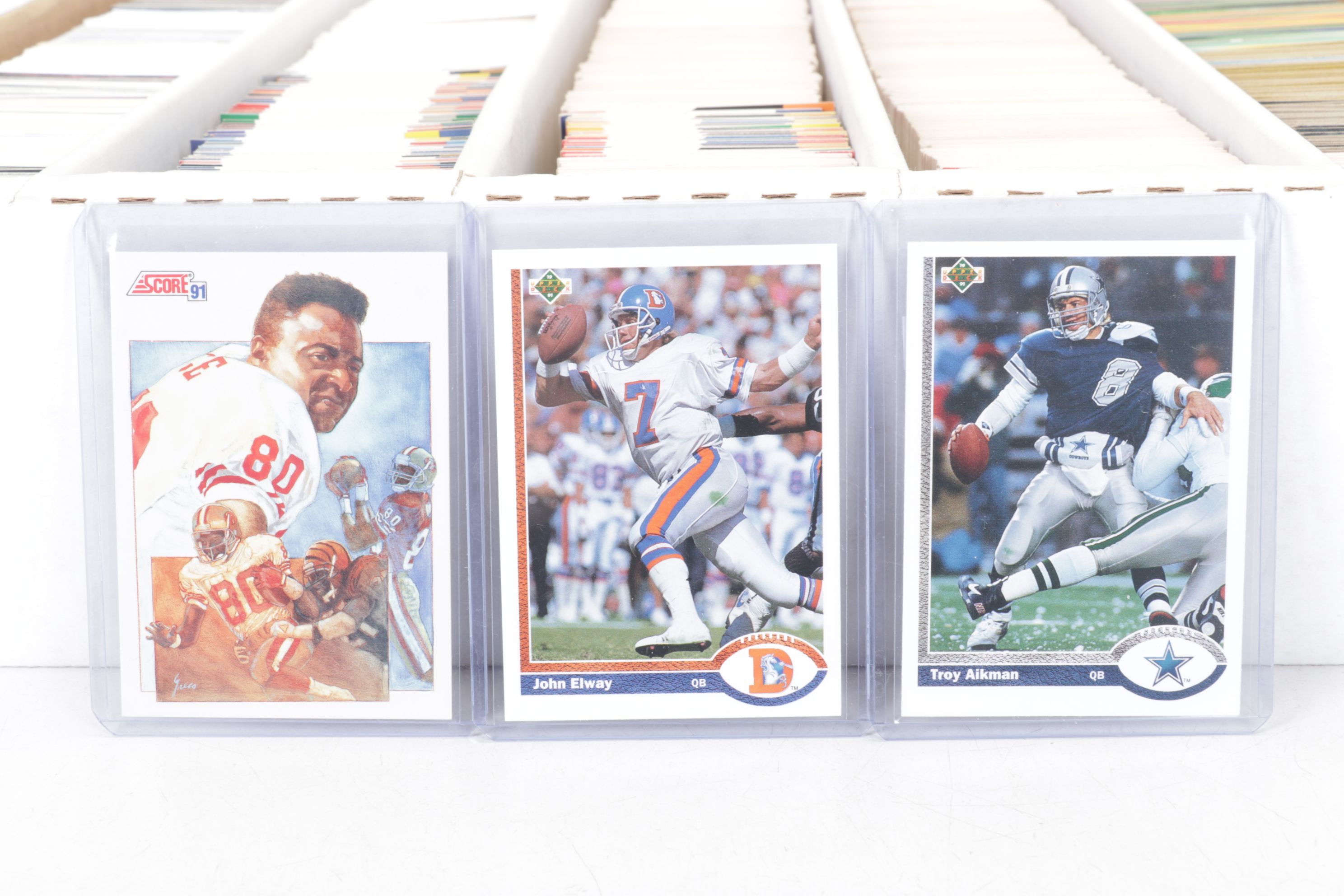 Michael Jordan, John Elway & Other Assorted Sports Trading Cards