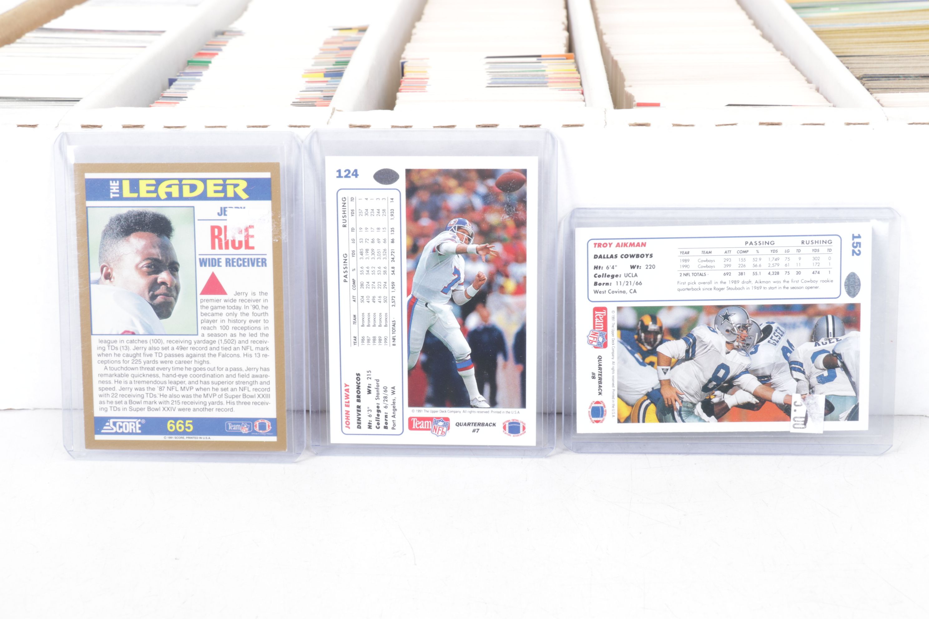Michael Jordan, John Elway & Other Assorted Sports Trading Cards