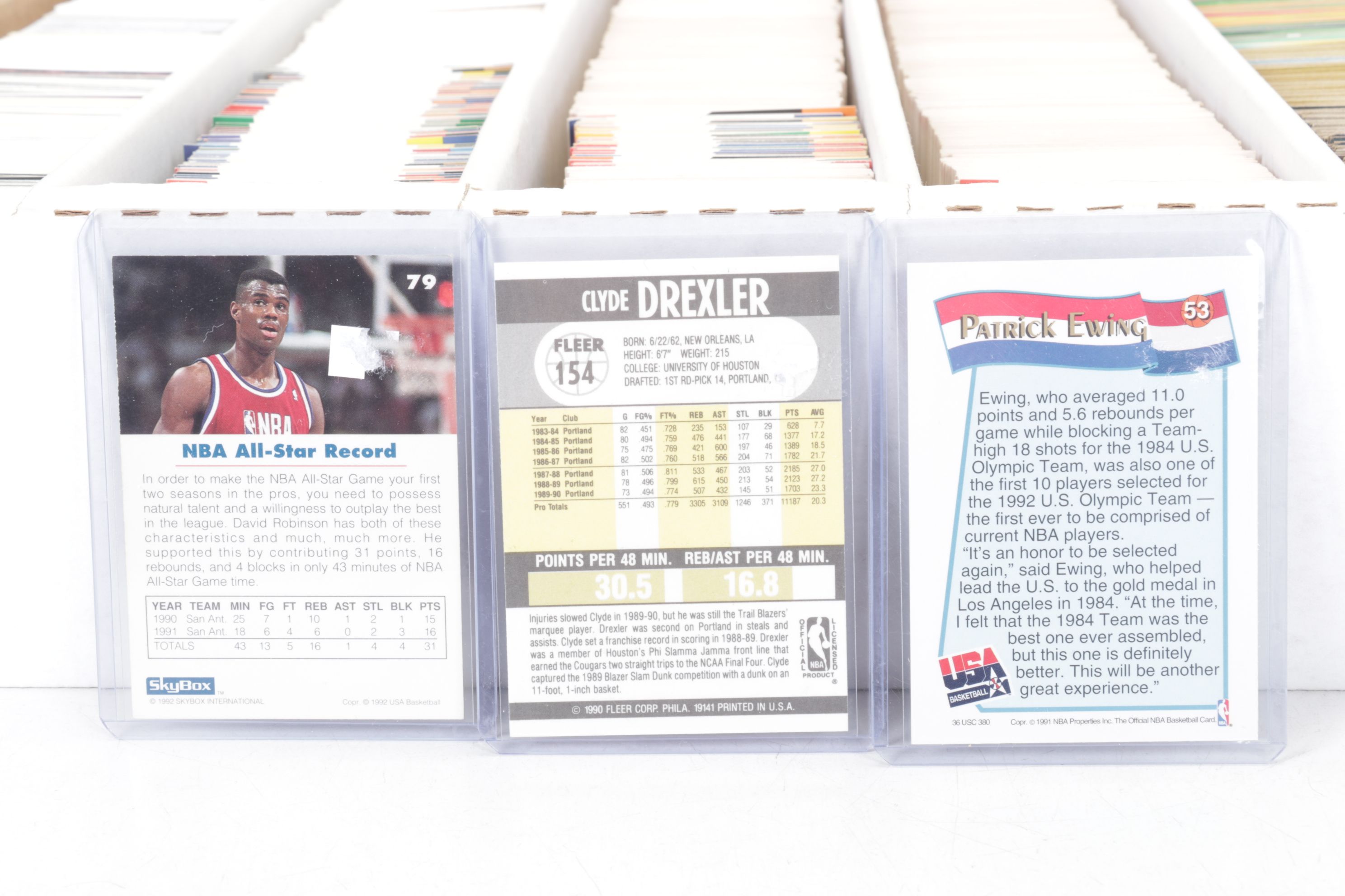 Michael Jordan, John Elway & Other Assorted Sports Trading Cards