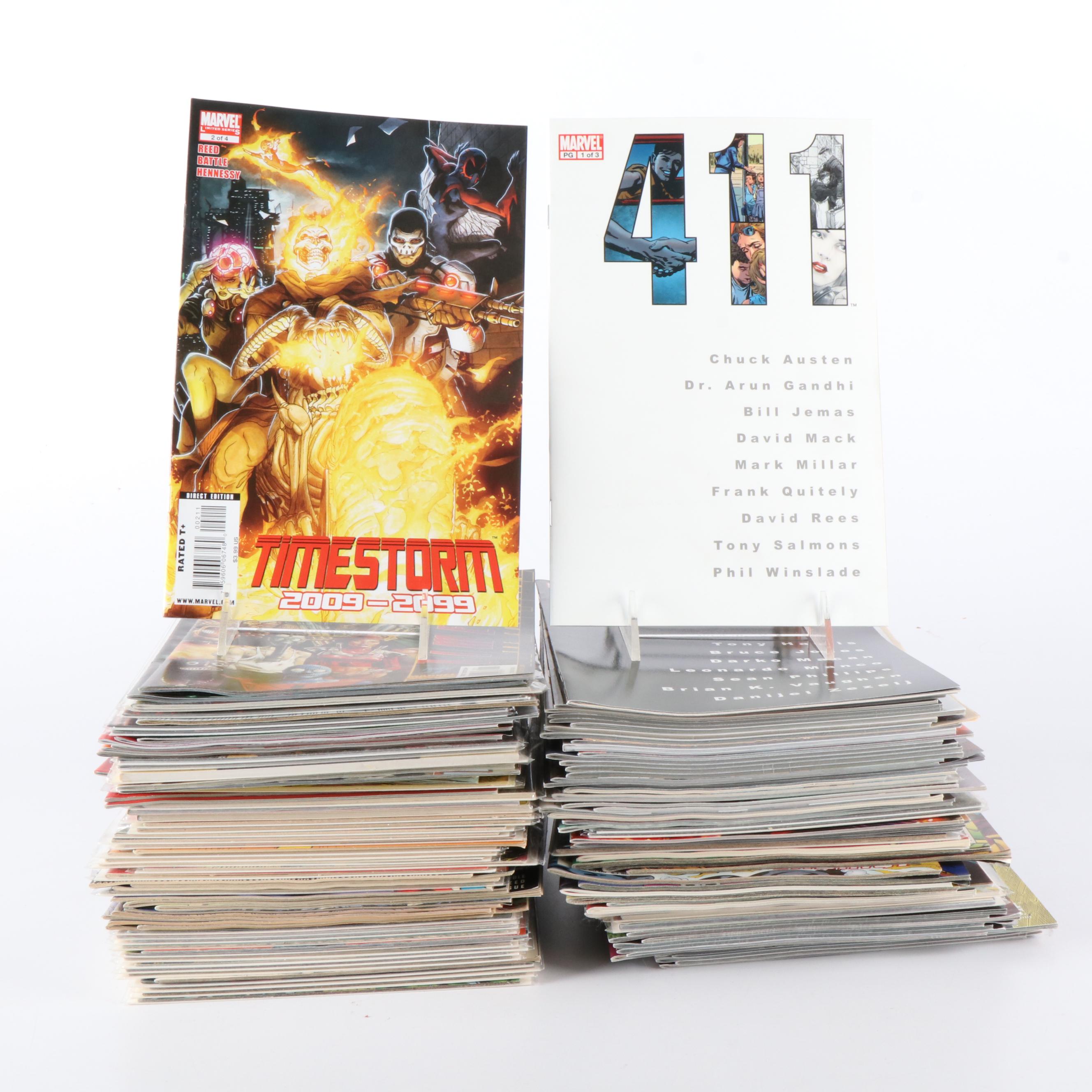 More Than 150 Marvel Comics Including "Spider-Man", "1602" and "2099"