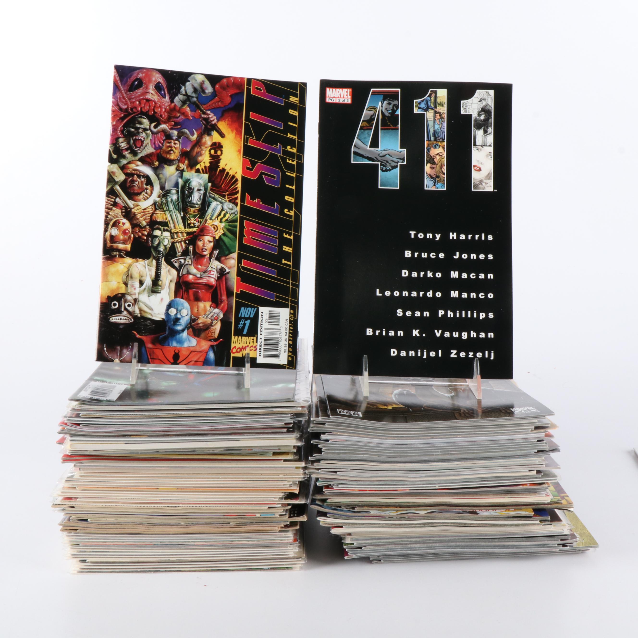 More Than 150 Marvel Comics Including "Spider-Man", "1602" and "2099"