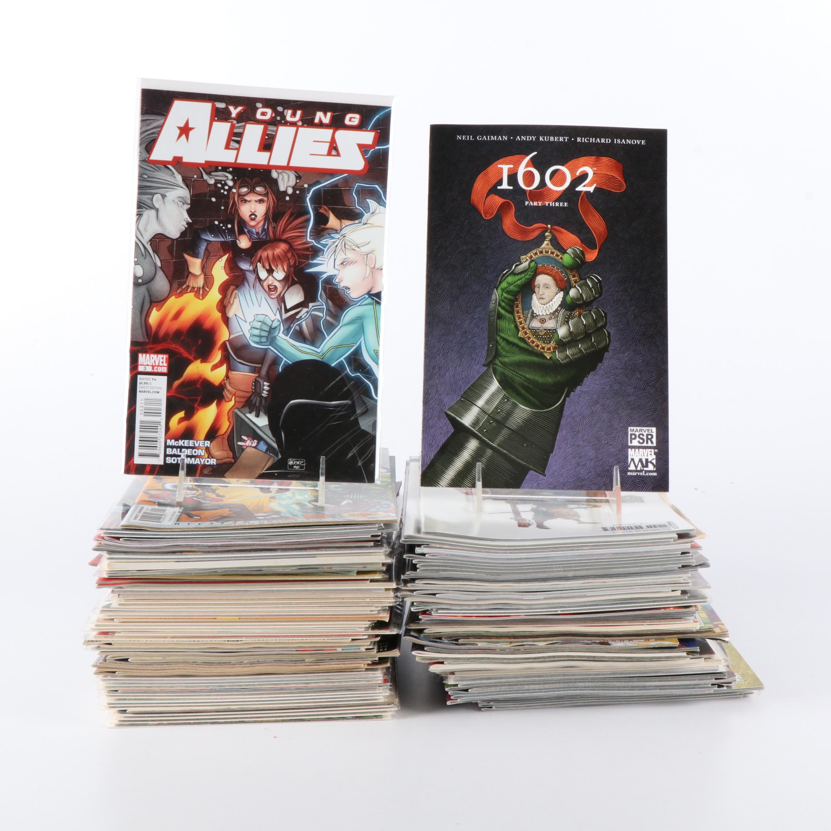 More Than 150 Marvel Comics Including "Spider-Man", "1602" and "2099"
