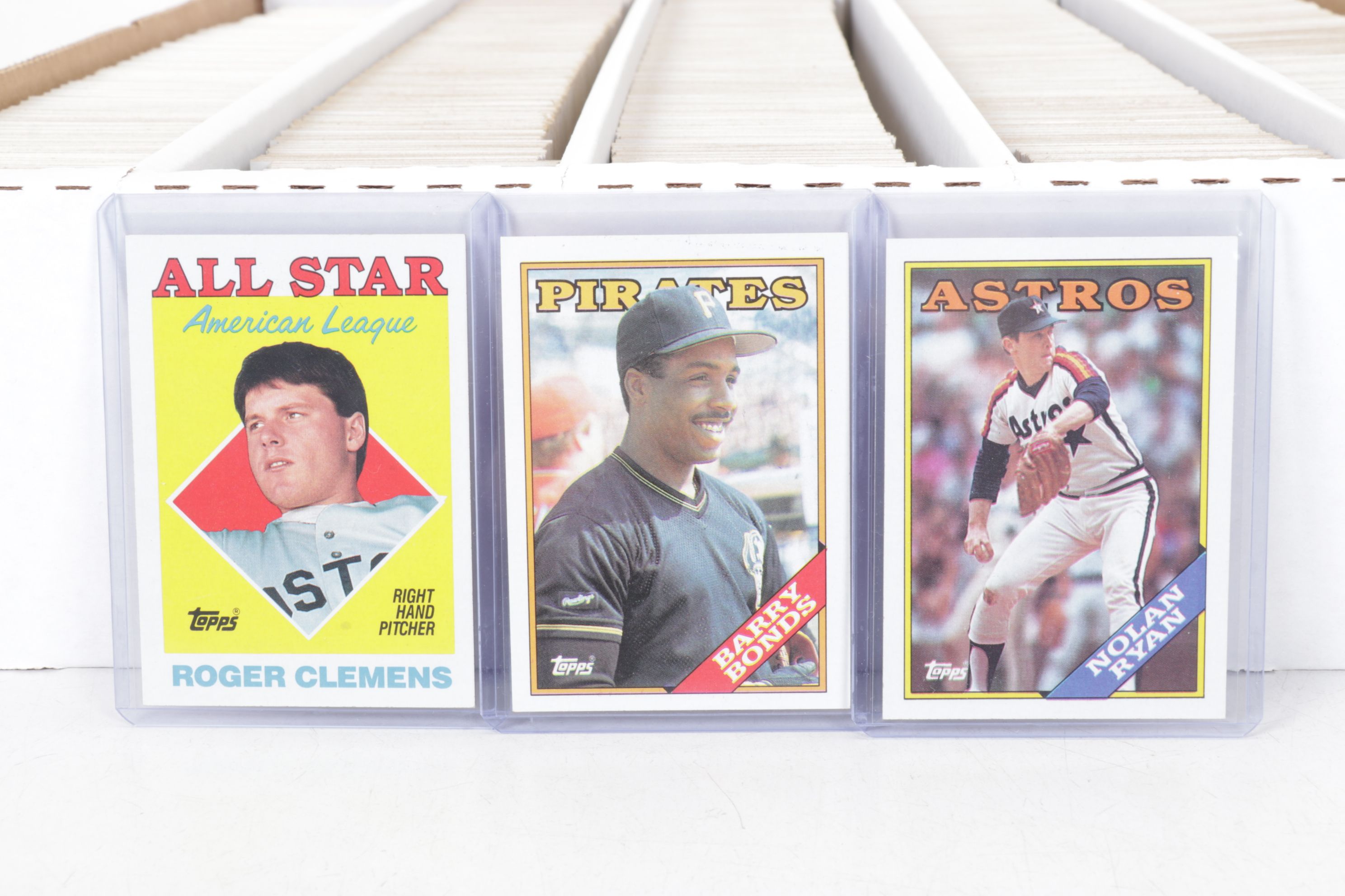 5,000 Mint Condition 1988 Topps Cut Card Storage Vending Case Baseball Cards