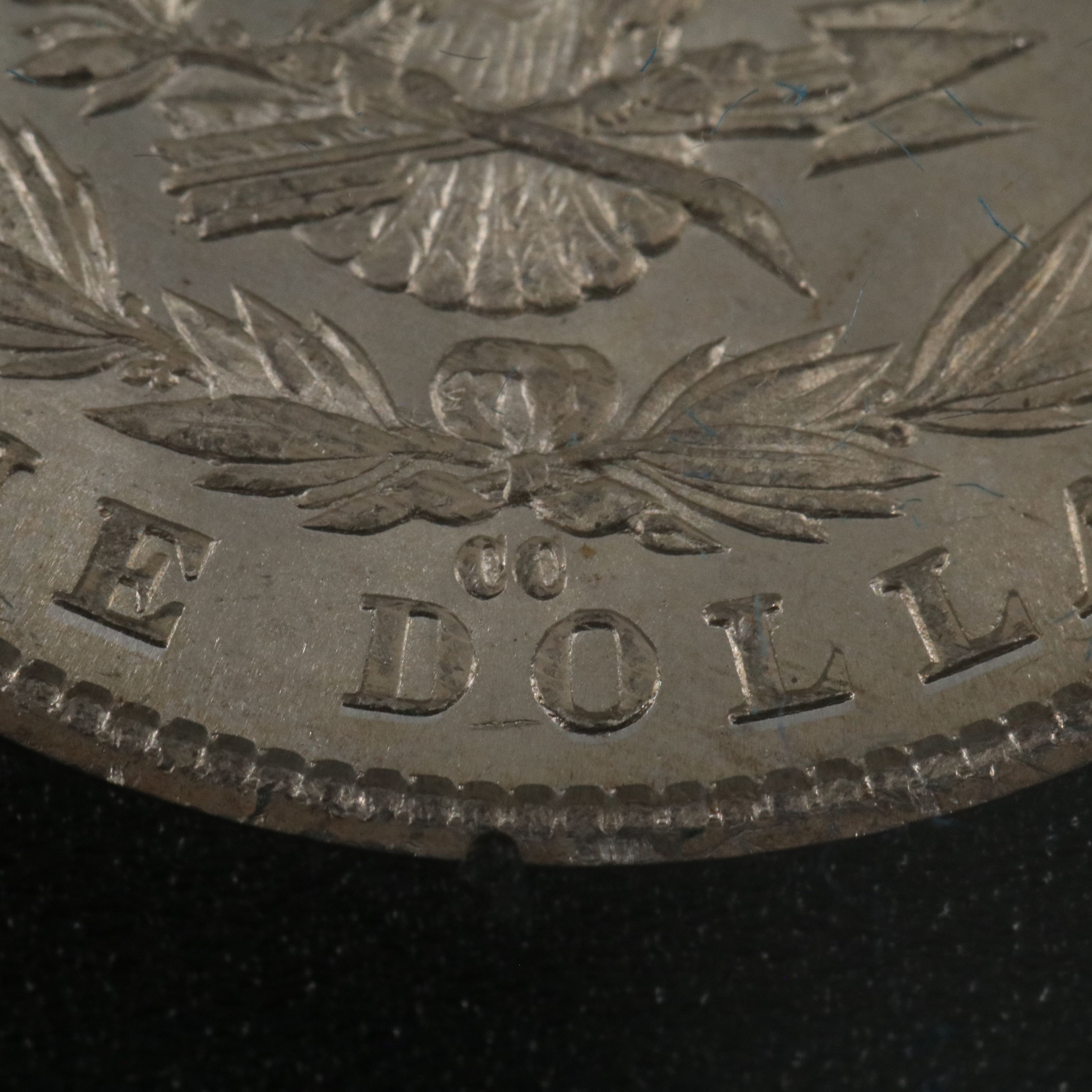 Key Date Low Mintage 1885-CC Uncirculated GSA Morgan Silver Dollar