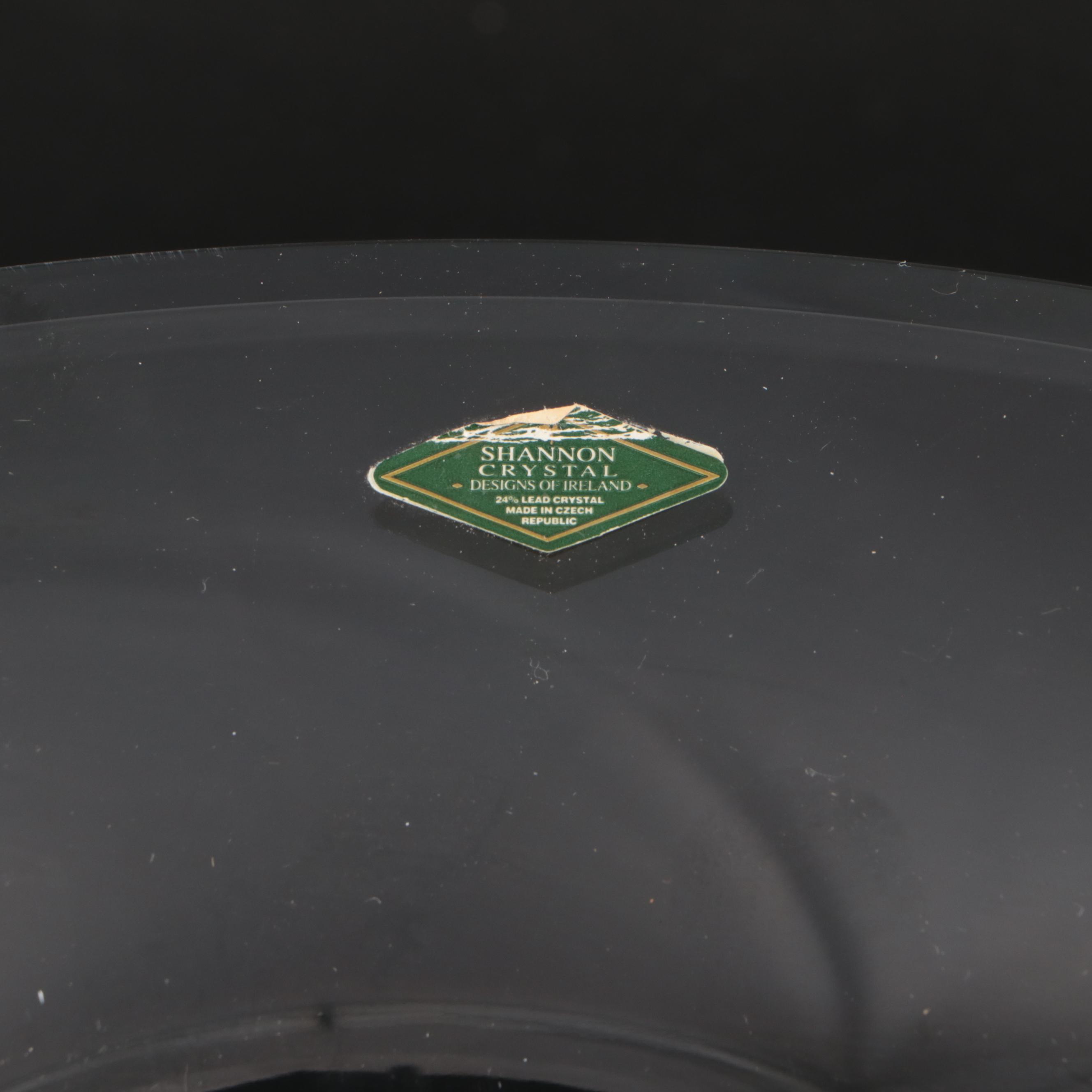 Shannon Rose Base Pedestal Crystal Centerpiece