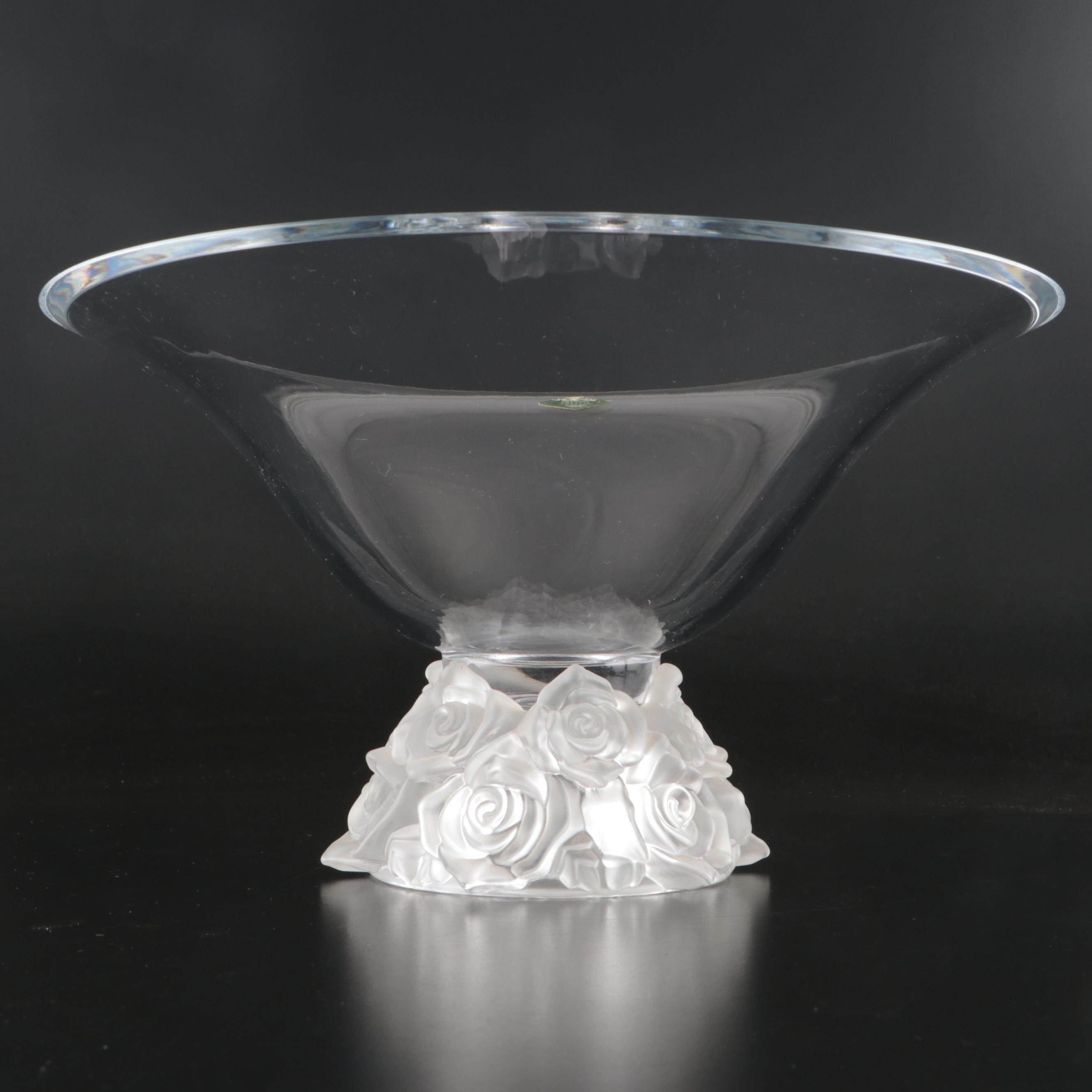 Shannon Rose Base Pedestal Crystal Centerpiece