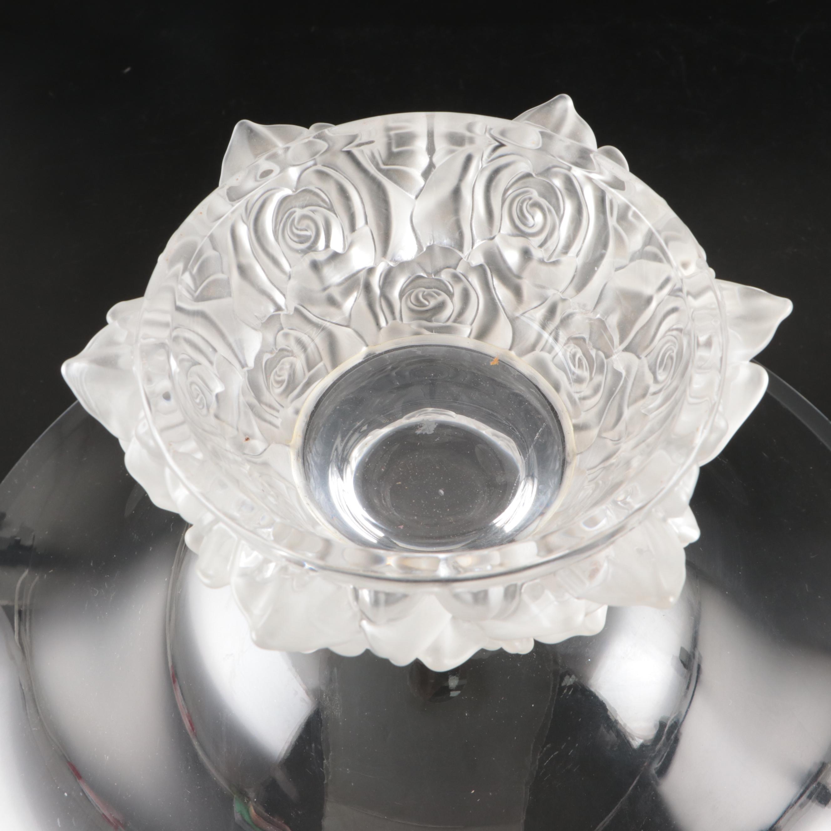 Shannon Rose Base Pedestal Crystal Centerpiece