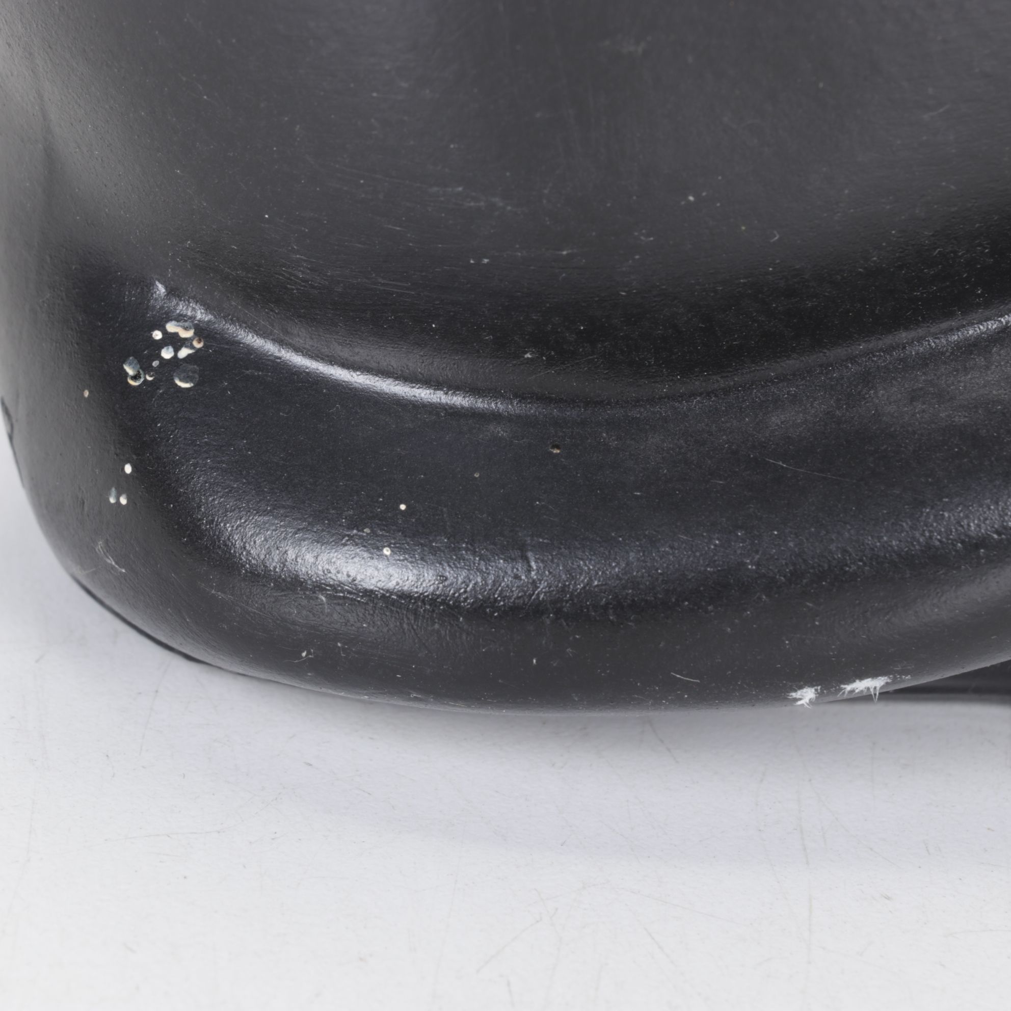 Bathing Black Cat Statue